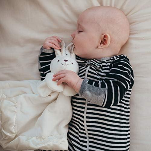 Manta Lovey Conejito Yikes Twins 50x50 cm Suave y Compacta