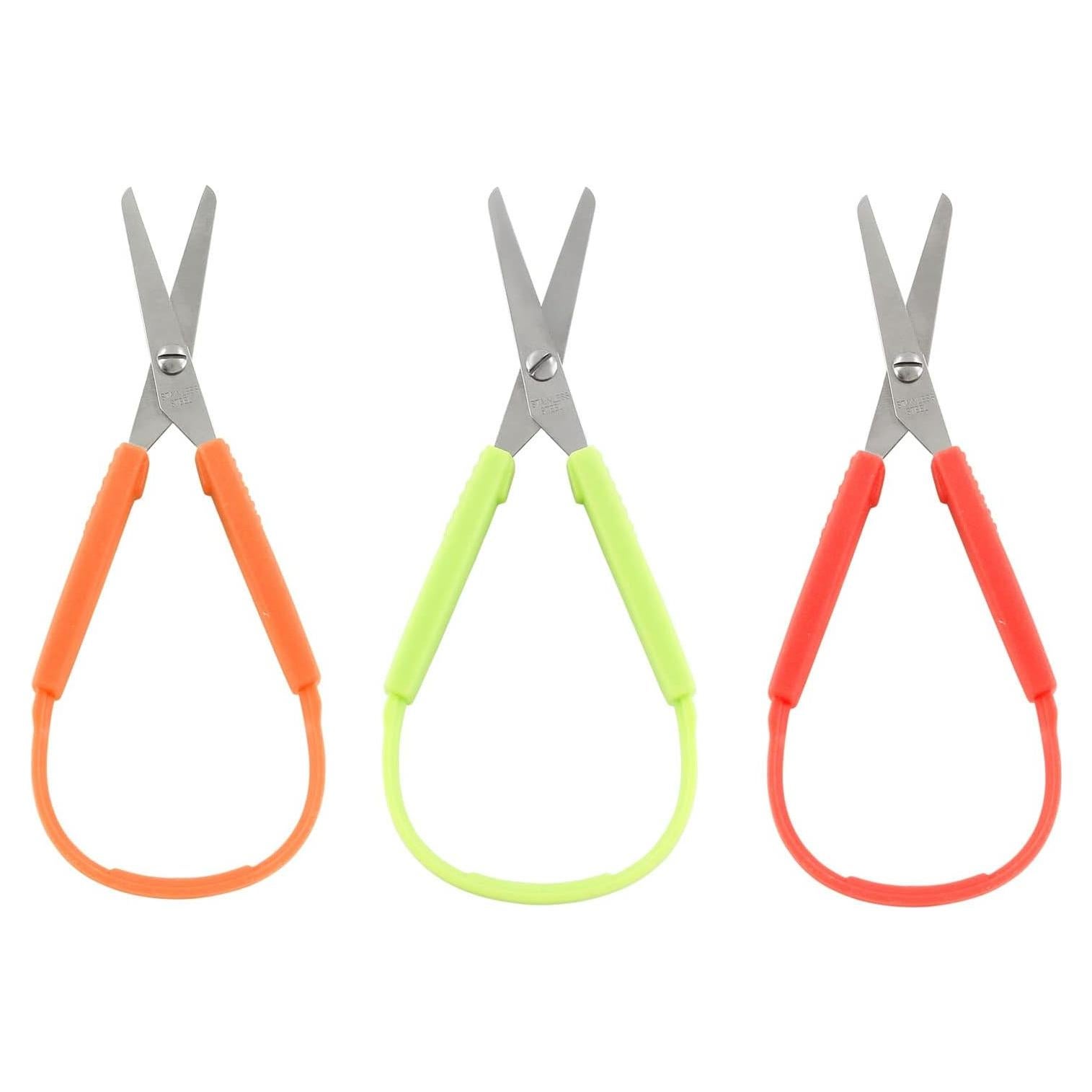 Tijeras de Bucle Mini Rierdge 3 Pcs 13.5 cm para Niños