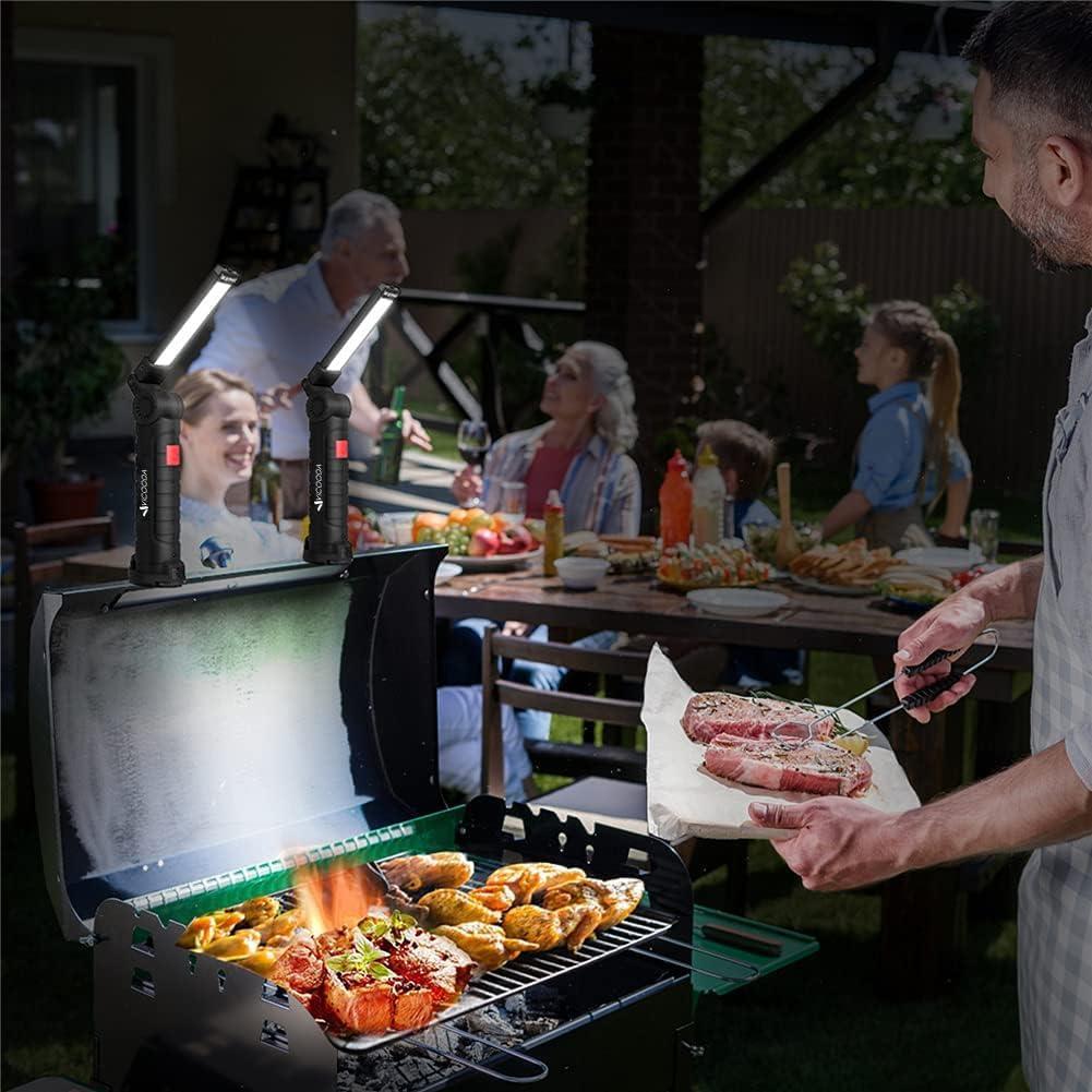 Linterna LED VICOODA Recargable 360° 5 Modos 3 Paquetes