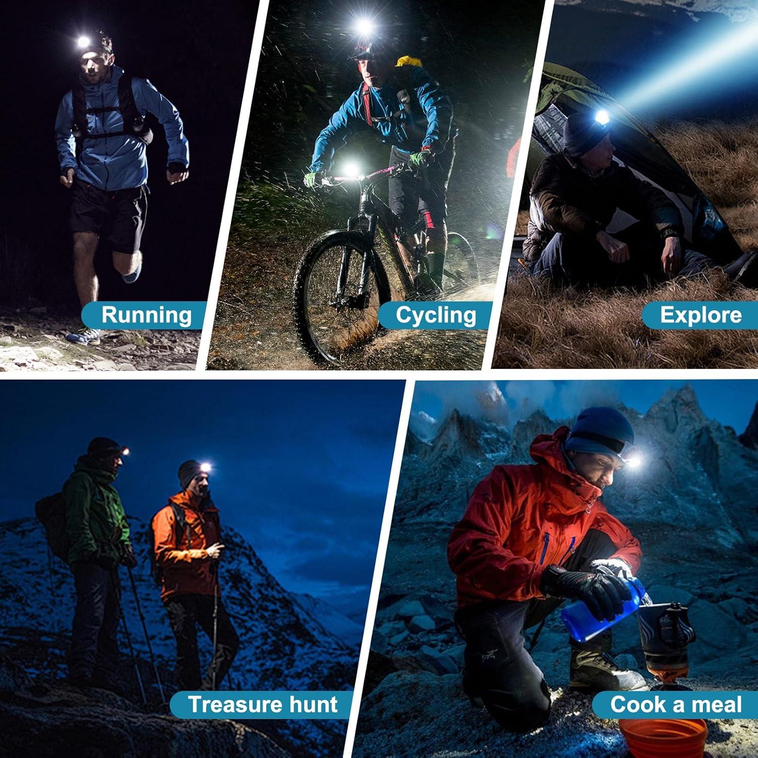 Linterna Frontal Recargable SightLux F0900-HD 1500 Lúmenes