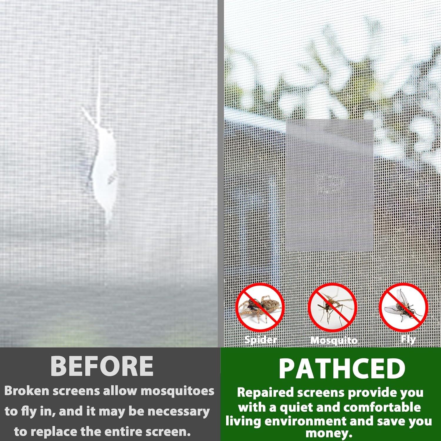 Kit de Reparación de Pantalla de Ventana FLYZZZ 10 Piezas Negro