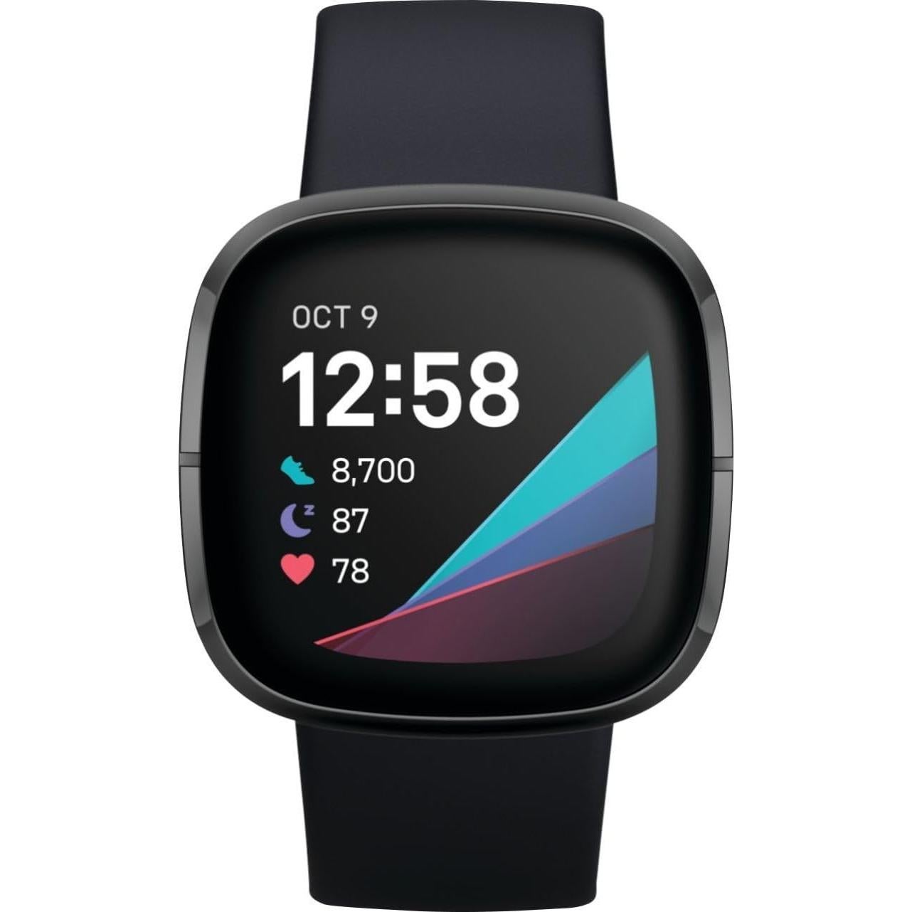 Reloj Inteligente Fitbit Sense con ECG y Sensor de Temperatura