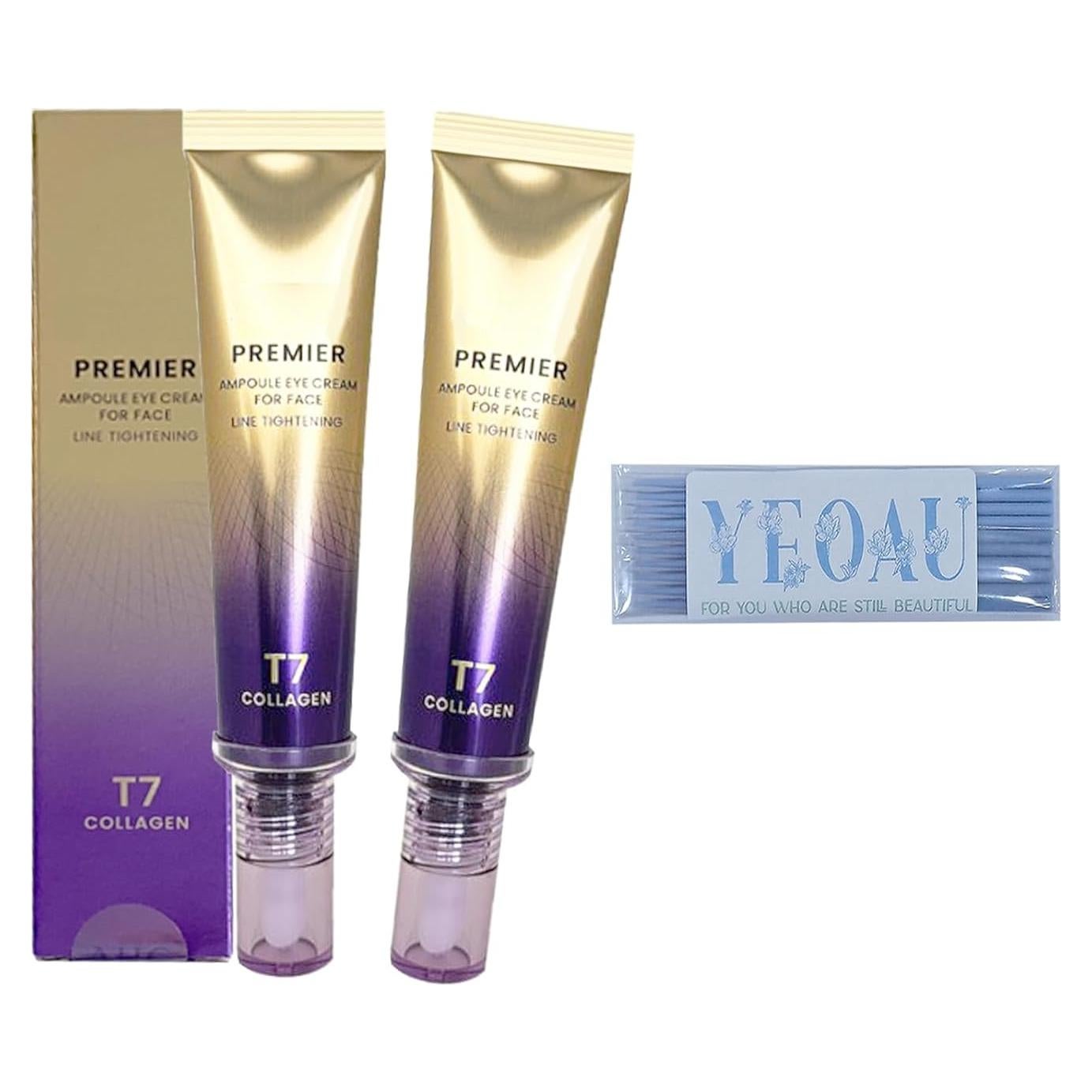 Crema para Ojos Nutritiva YEOAU 50g x 2 - Hidratante A.H.C