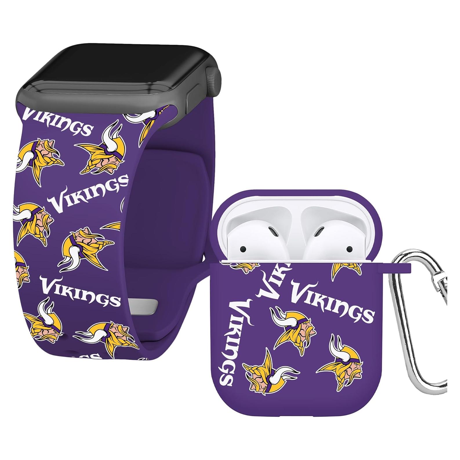 Combo HD Game Time Minnesota Vikings para Apple Watch y AirPods
