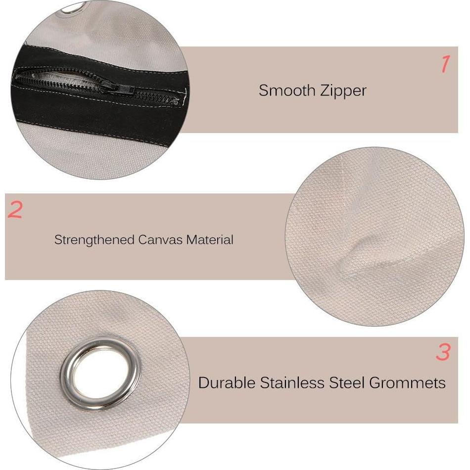 Saco de Boxeo de Lona YOUFINE 40x40 cm para Artes Marciales