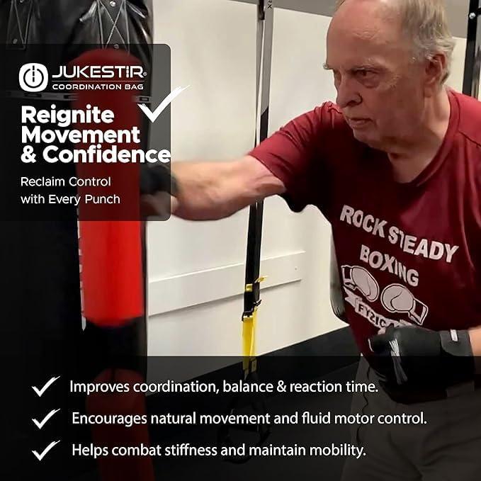 Bolsa de Boxeo Terapéutica Jukestir para Parkinson 1.77m