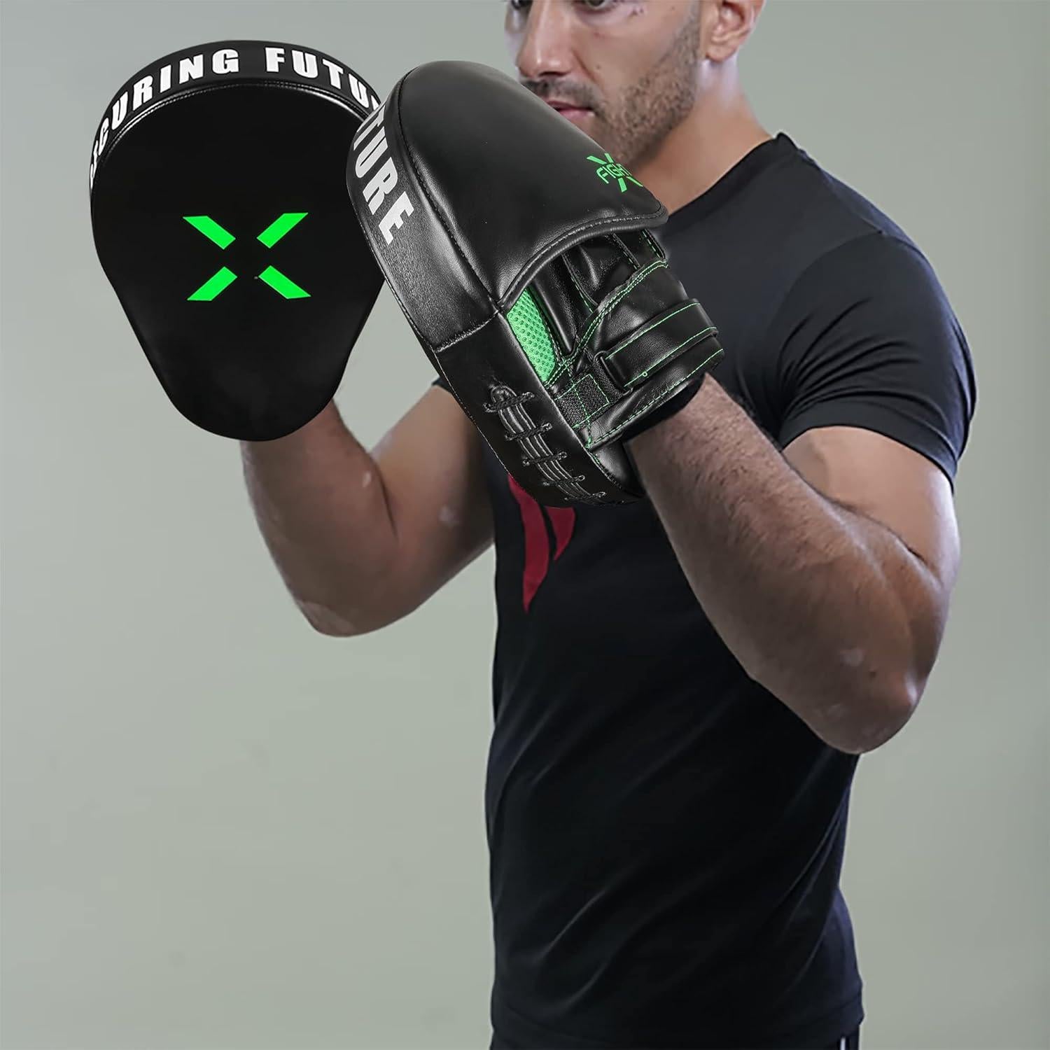 Mitones de Boxeo FightX de Cuero Sintético para MMA y Muay Thai