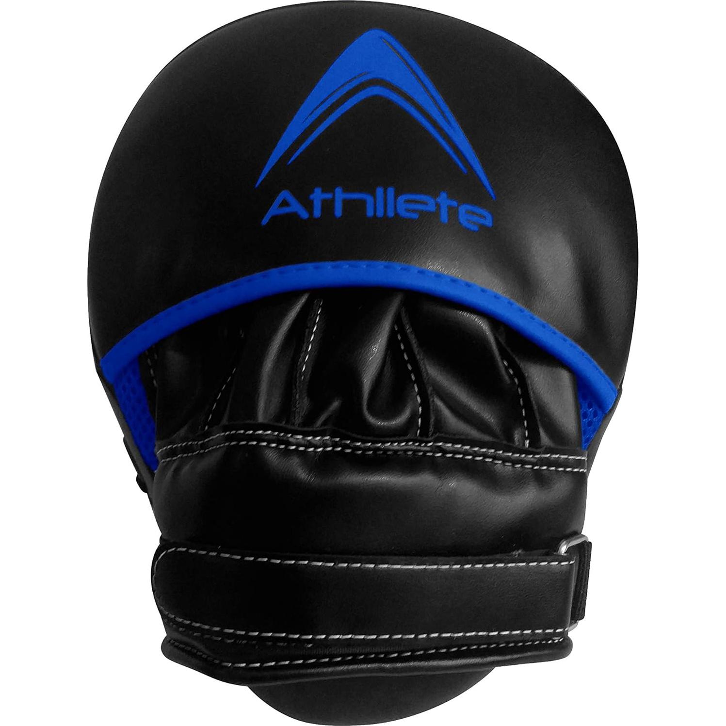 Mitones de Boxeo Athllete con Acolchado Espuma - Negro/Azul