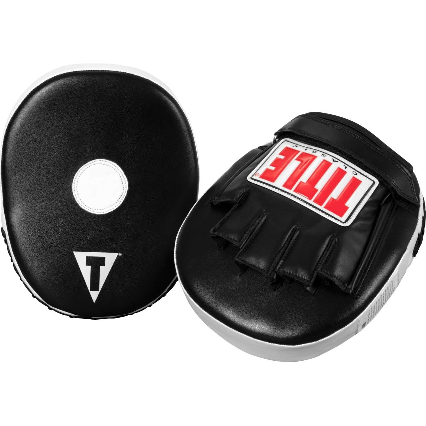 Guantes de Golpeo Título Boxing Micro Mitts Negro 21.59x17.78cm