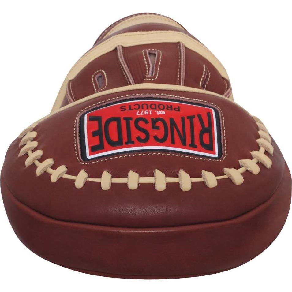 Guantes de Boxeo Ringside Heritage Panther 15 oz Cuero Marrón