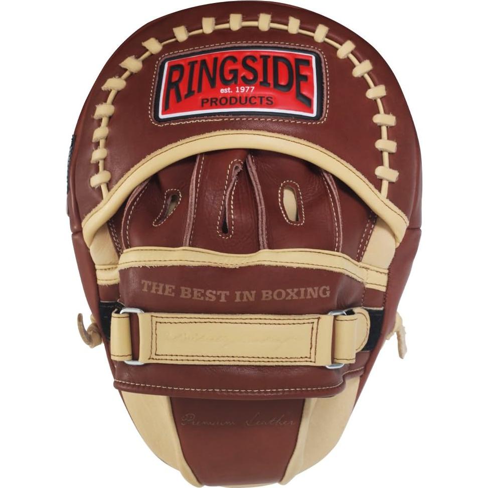 Guantes de Boxeo Ringside Heritage Panther 15 oz Cuero Marrón