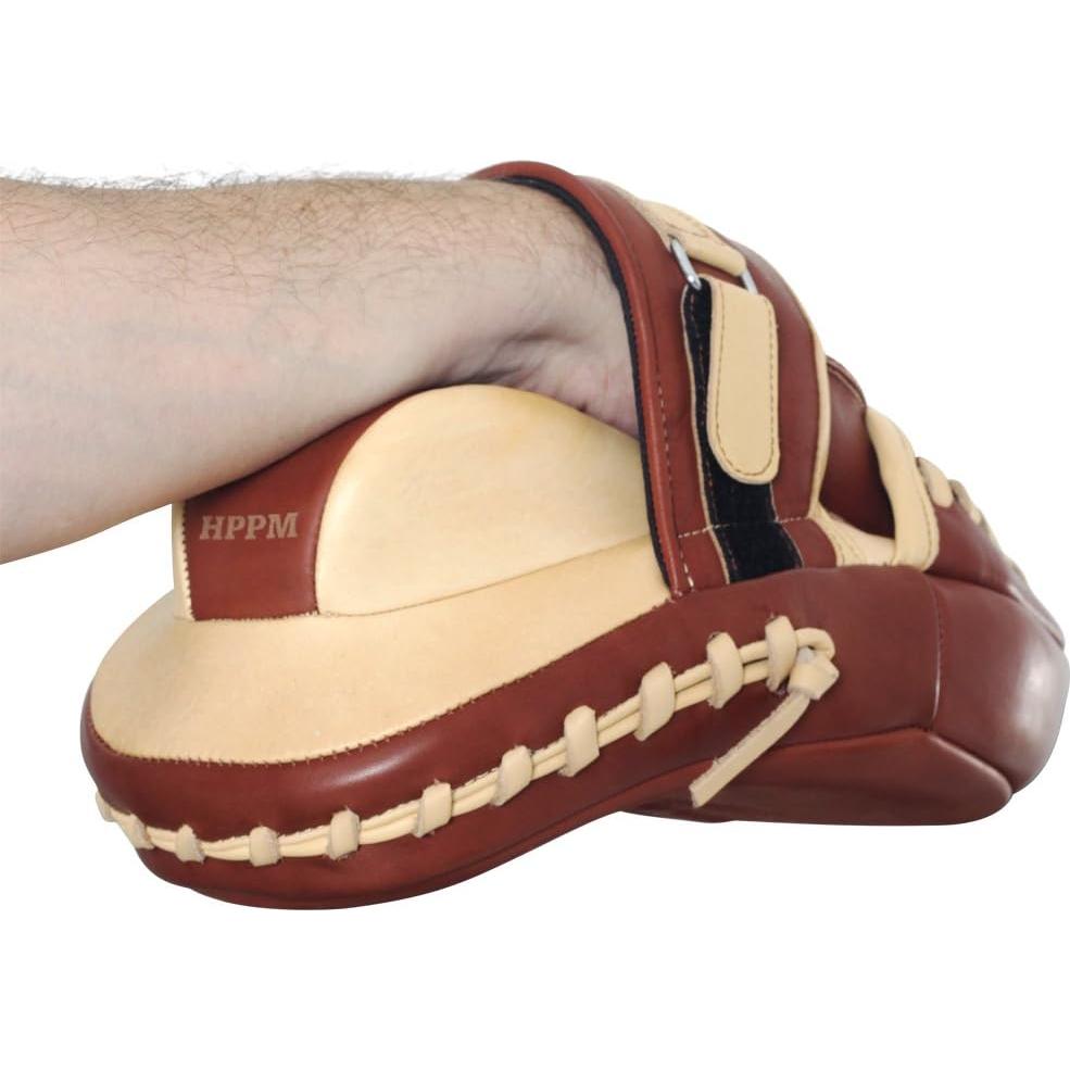 Guantes de Boxeo Ringside Heritage Panther 15 oz Cuero Marrón