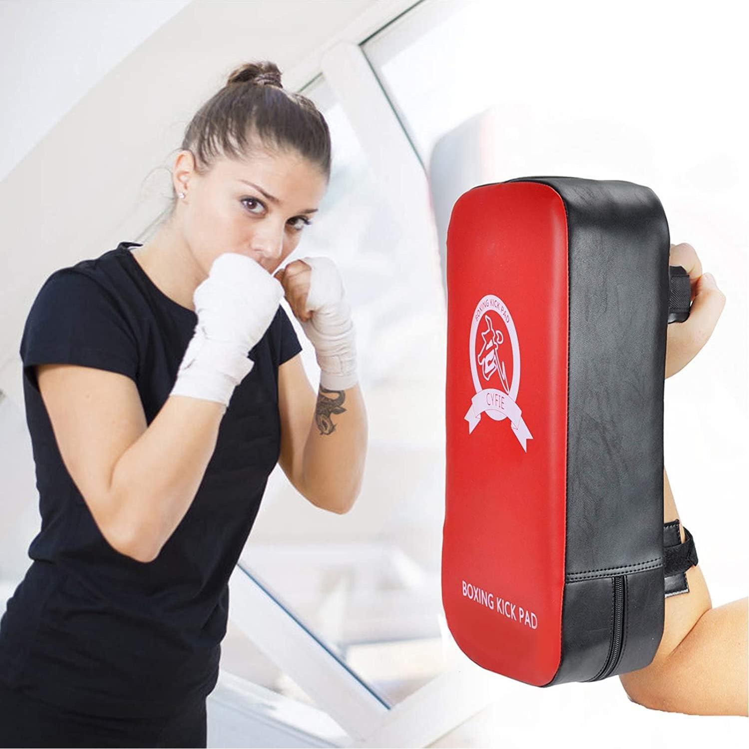 SEISSO Kit de Boxeo para Niños - Guantes 6oz y Almohadillas