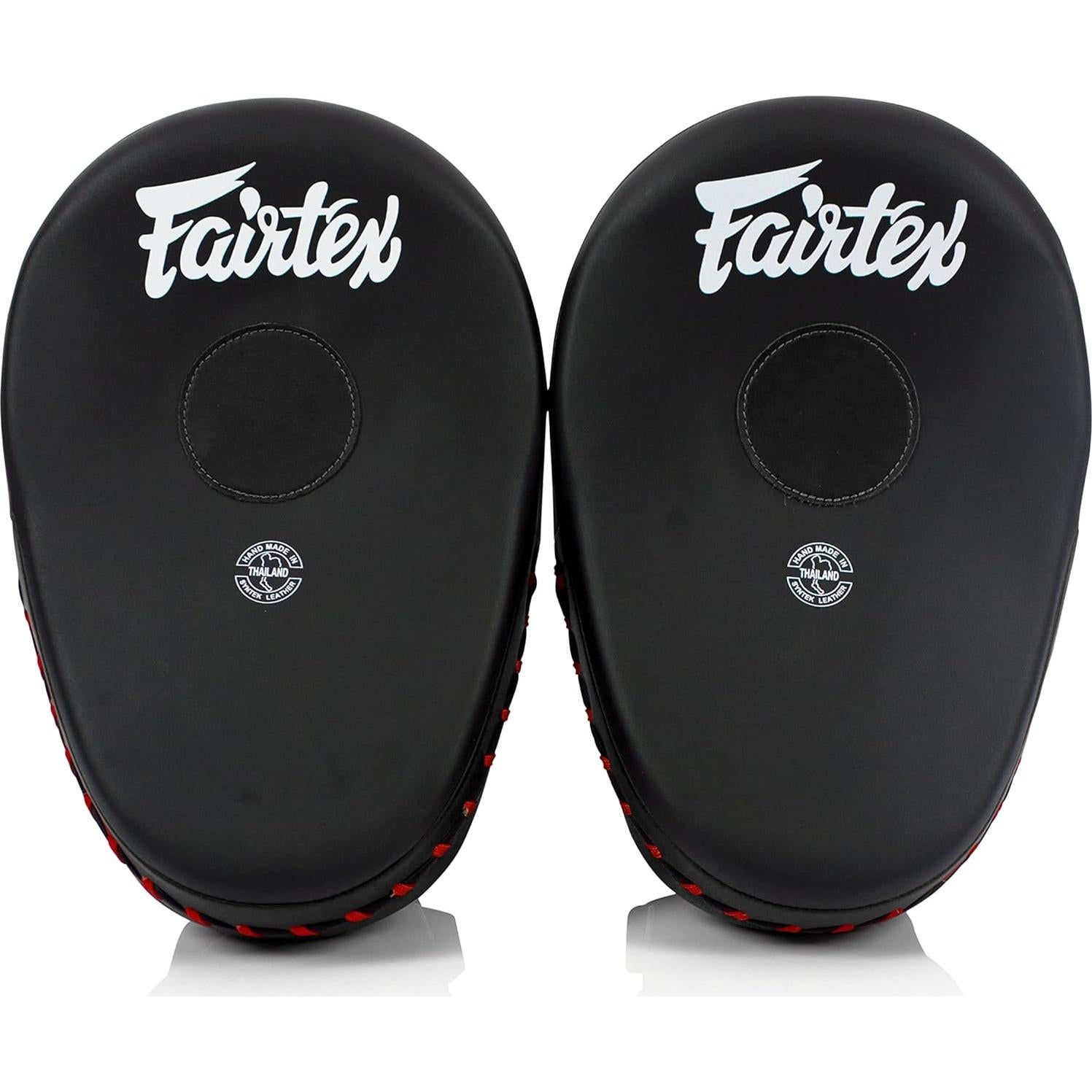 Mitones de Boxeo Fairtex FMV13 en Cuero Syntek Negro