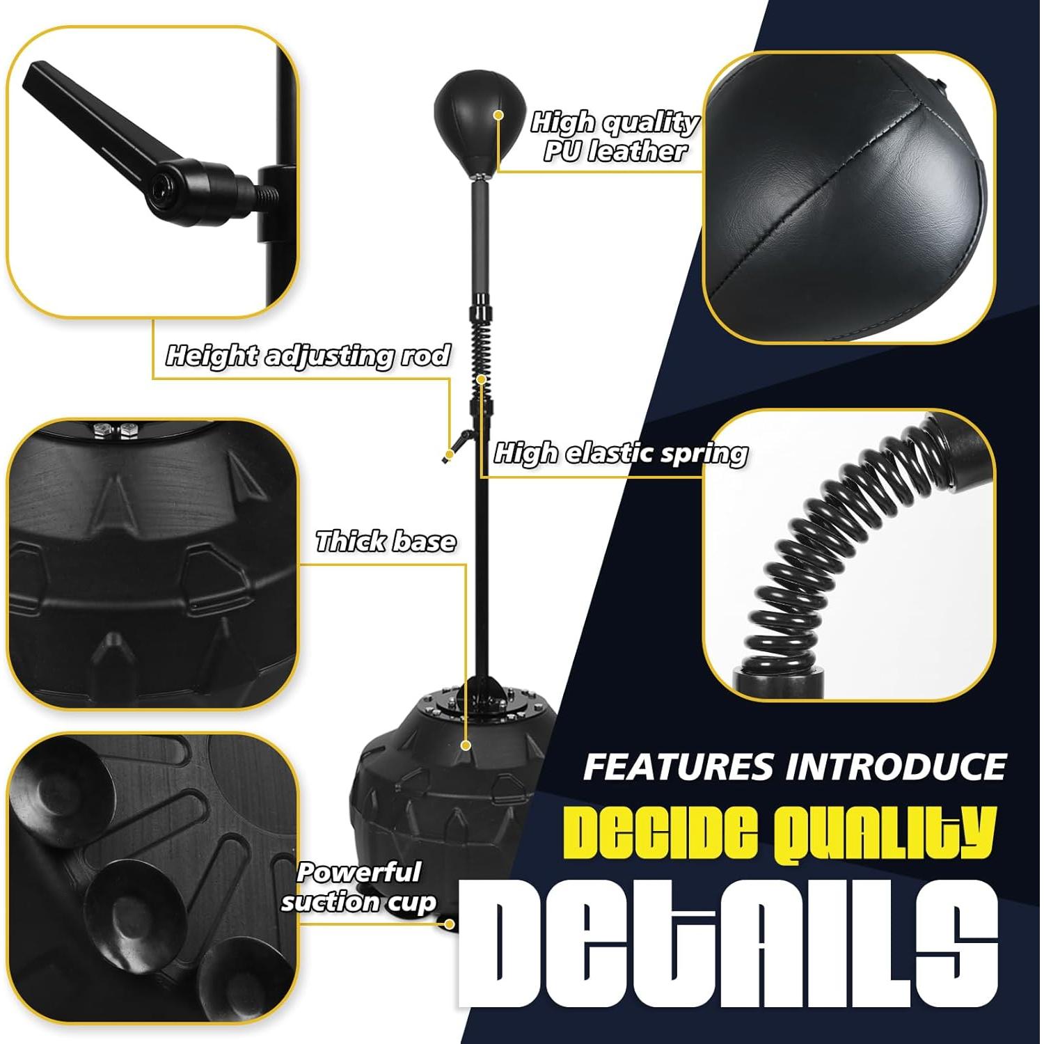 Bolsa de Velocidad Ajustable Genérico JR-0092-F1 para Boxeo