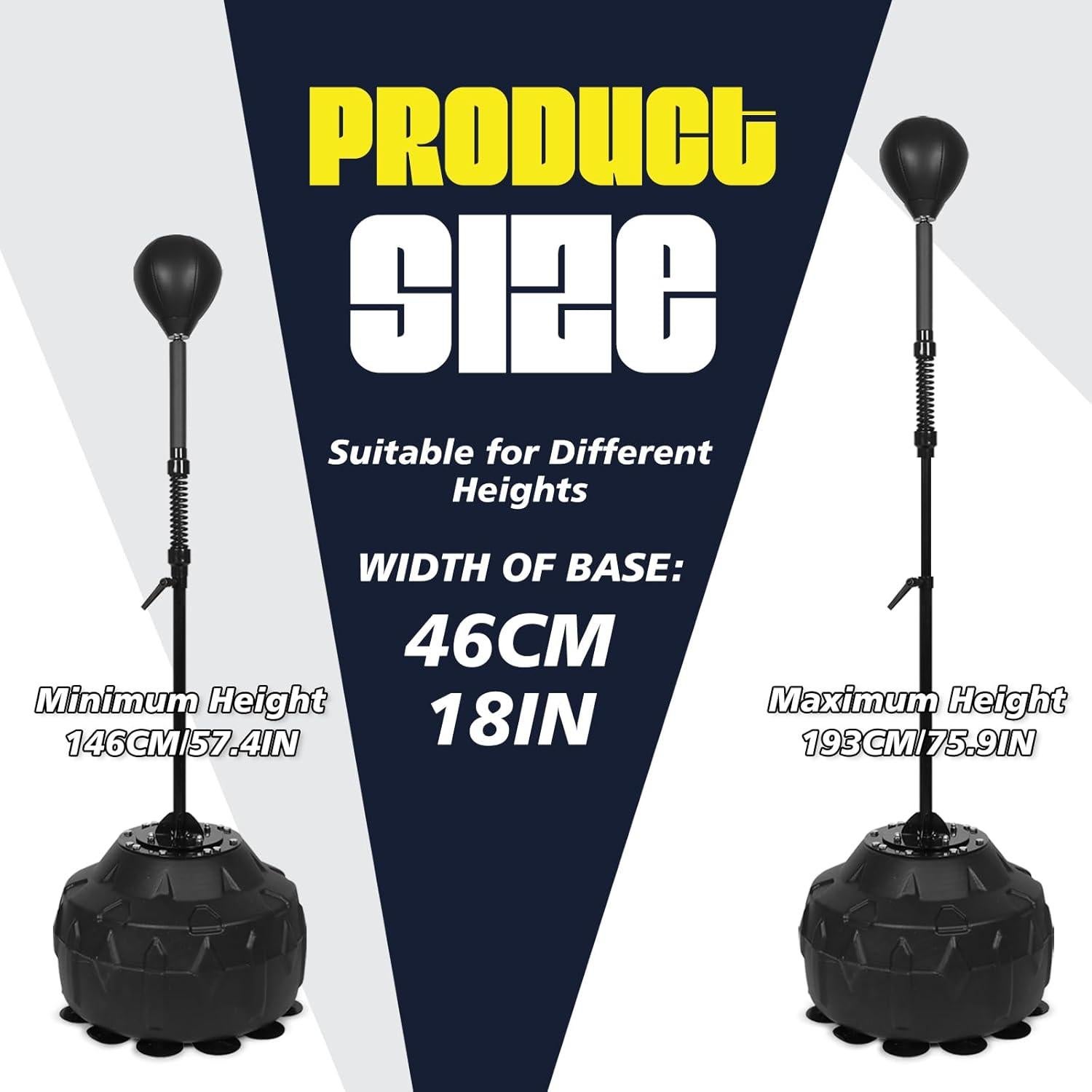 Bolsa de Velocidad Ajustable Genérico JR-0092-F1 para Boxeo