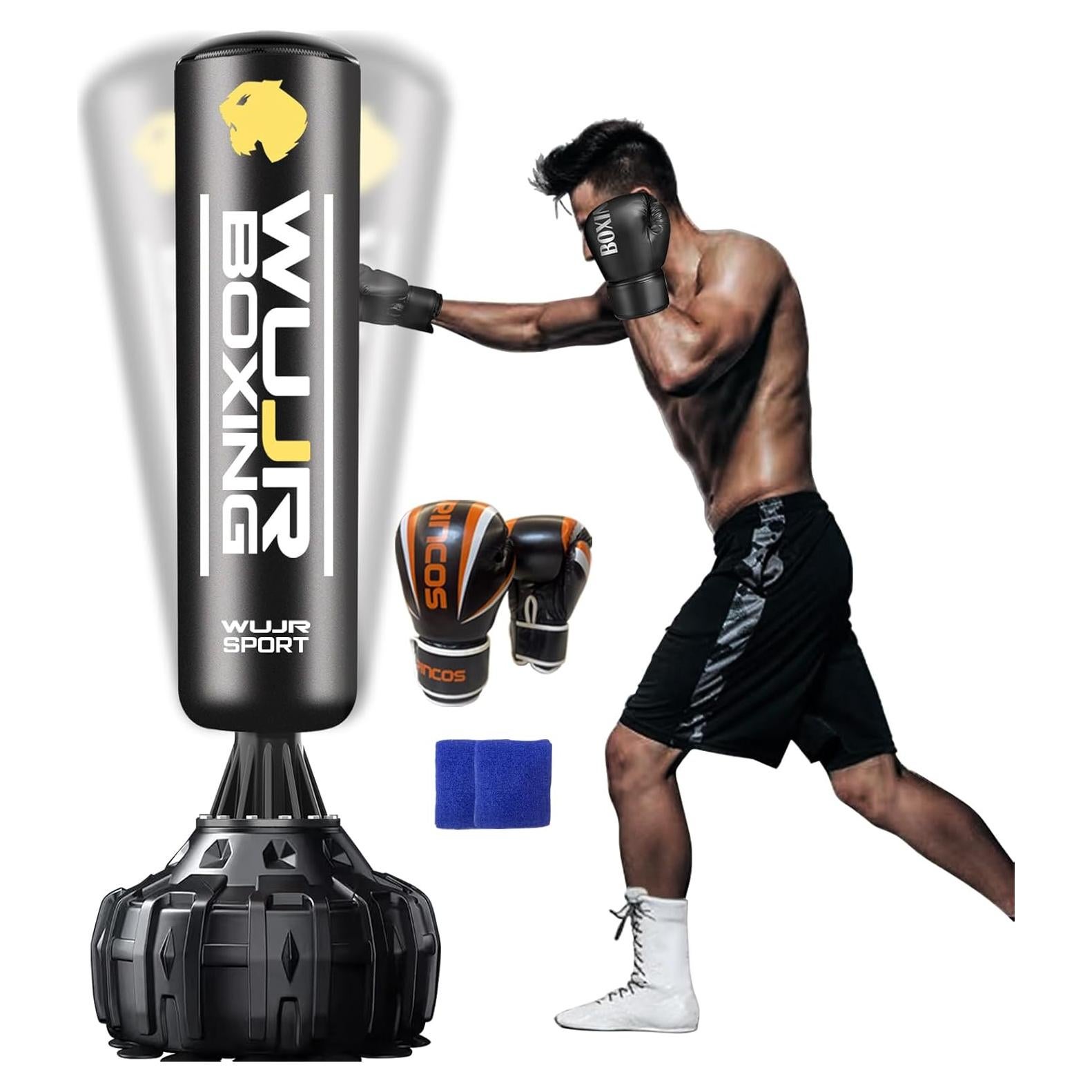 Saco de Boxeo Independiente Genérica 178 cm con Guantes