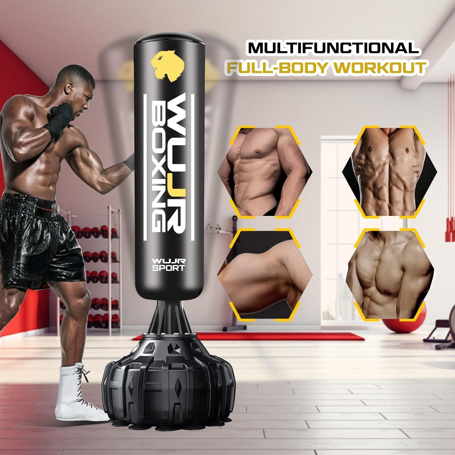 Saco de Boxeo Independiente Genérica 178 cm con Guantes