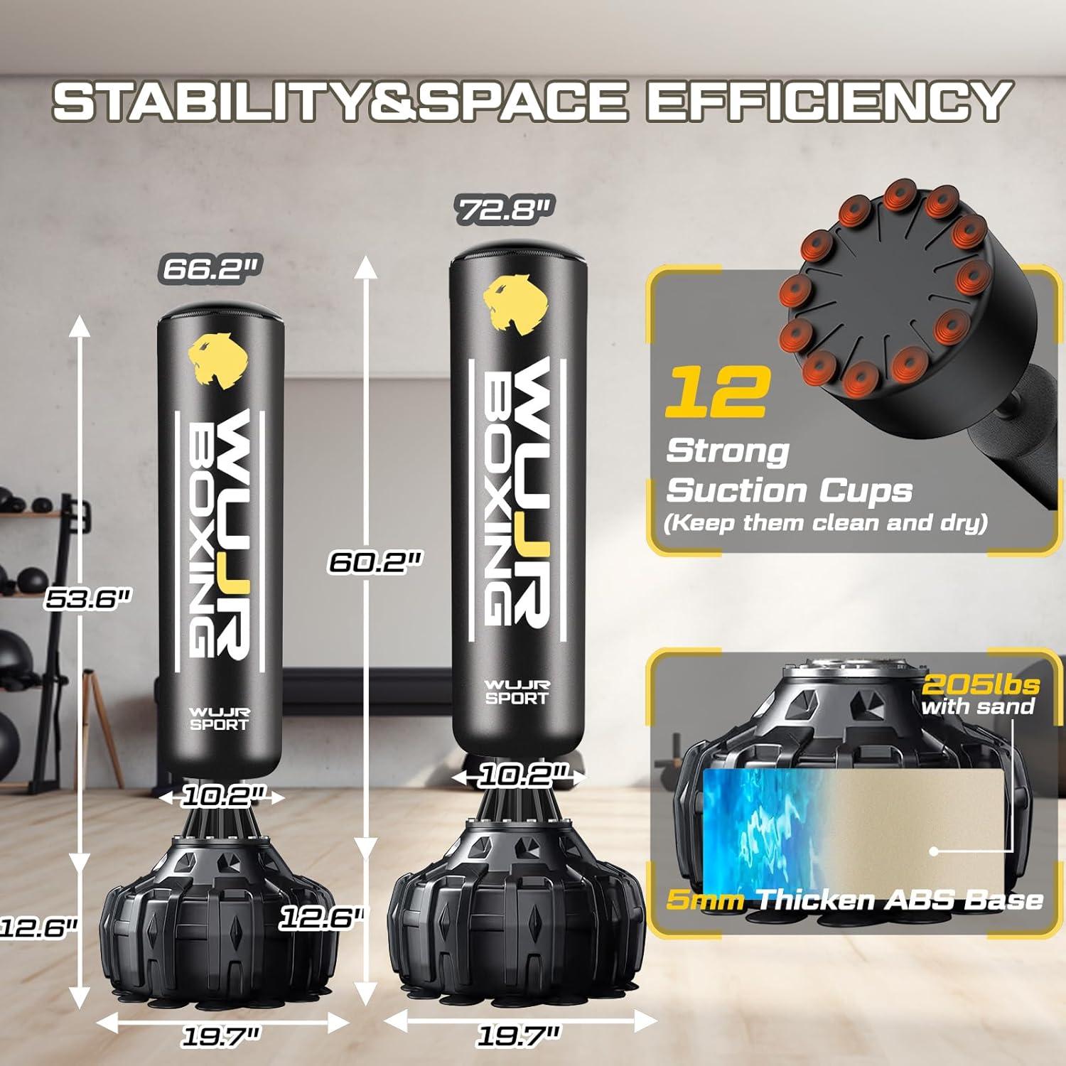 Saco de Boxeo Independiente Genérica 178 cm con Guantes