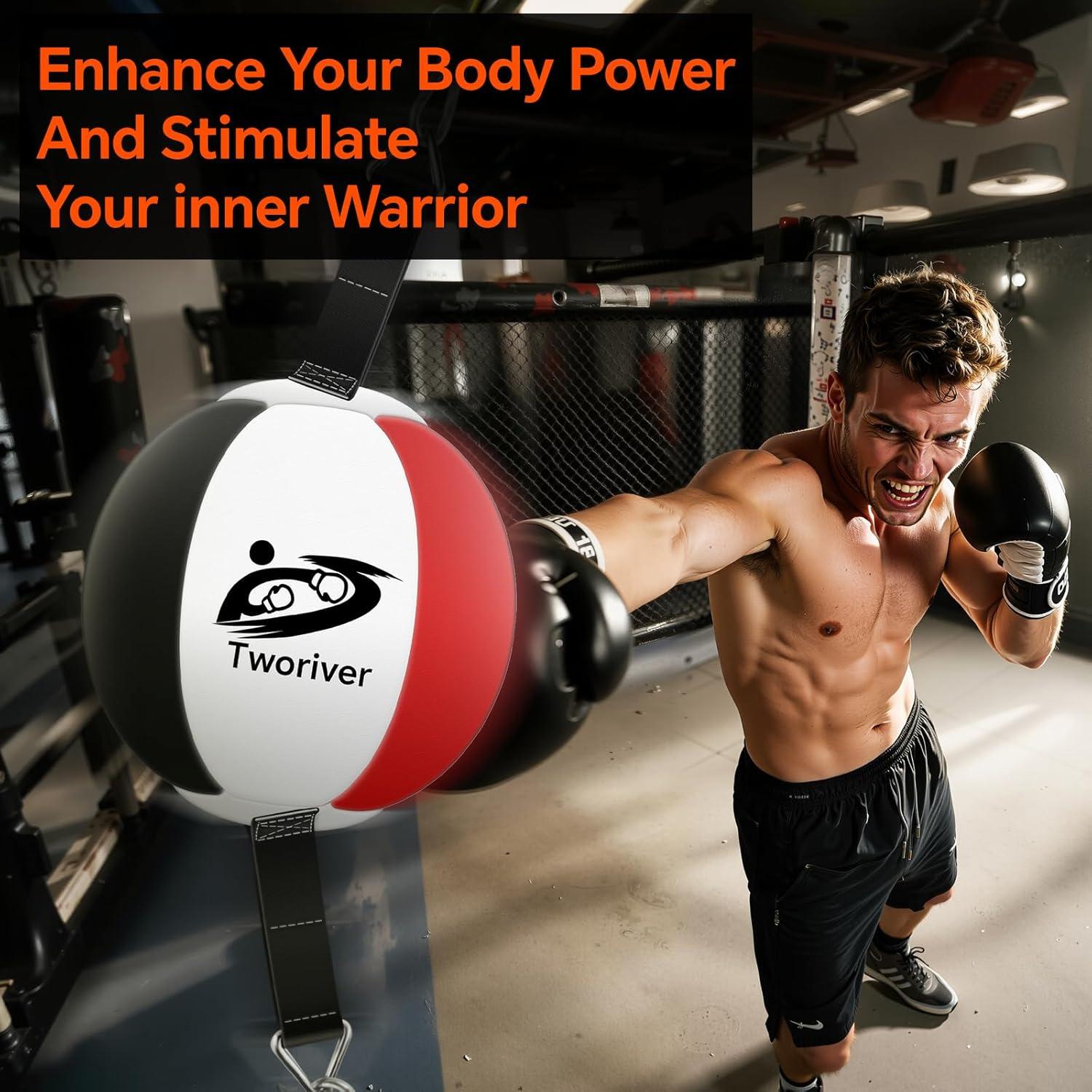 Bolsa de Boxeo Doble Extremo SANJOIN SN-006 - Cuero PU