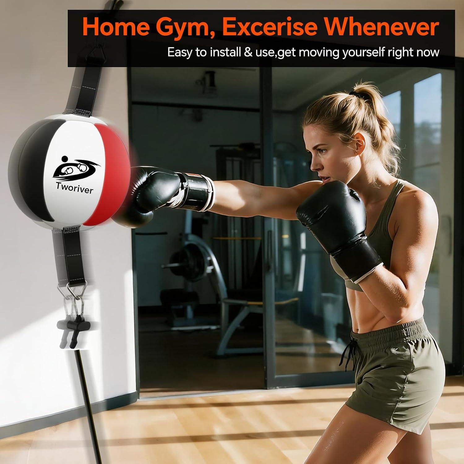 Bolsa de Boxeo Doble Extremo SANJOIN SN-006 - Cuero PU