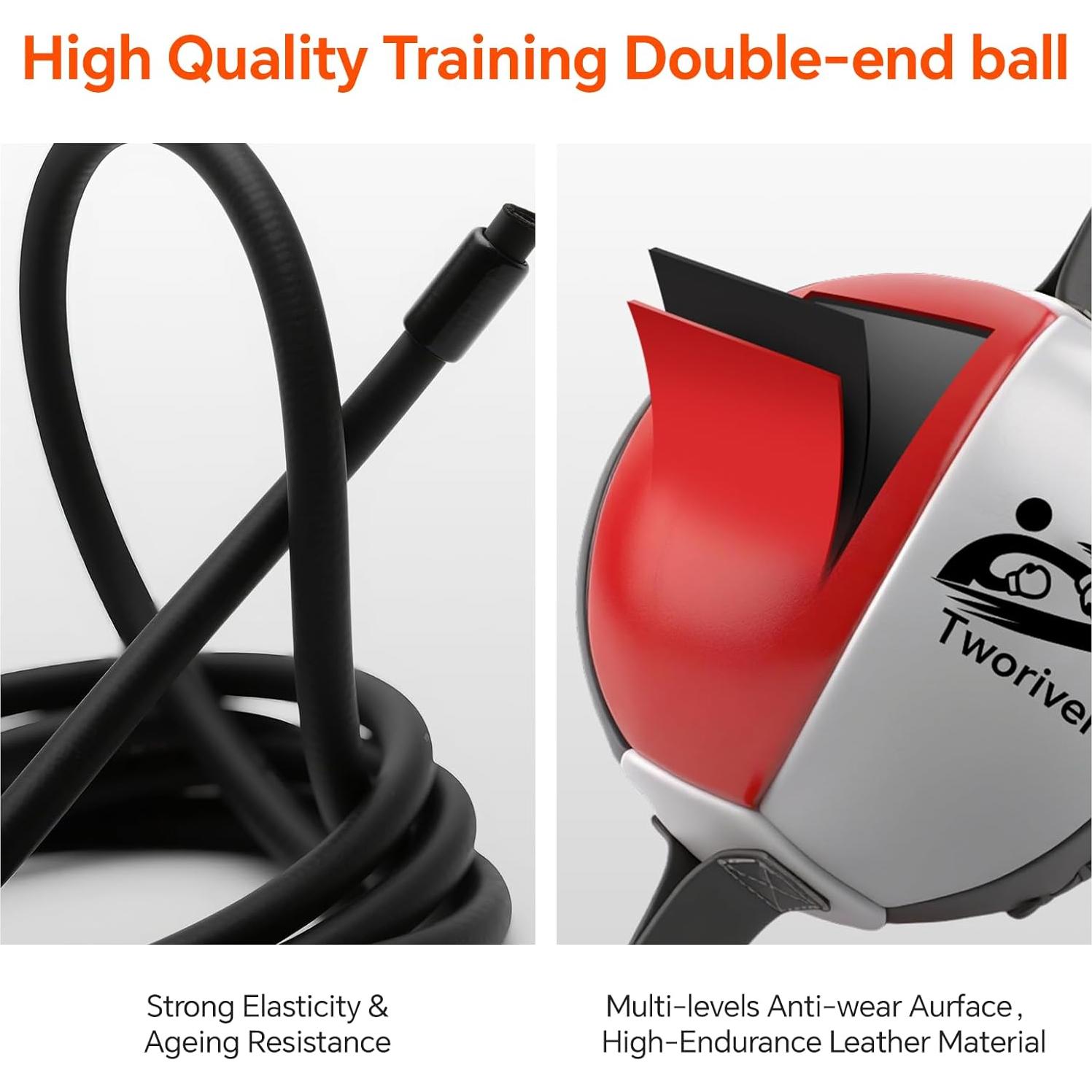 Bolsa de Boxeo Doble Extremo SANJOIN SN-006 - Cuero PU