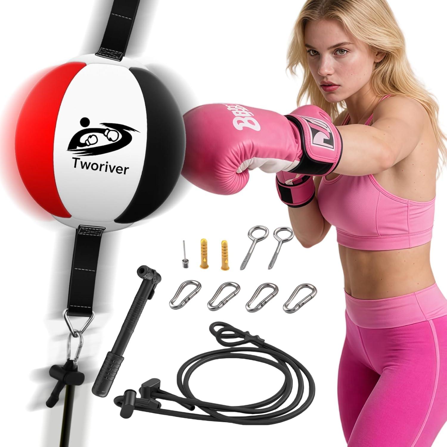 Bolsa de Boxeo Doble Extremo SANJOIN SN-006 - Cuero PU