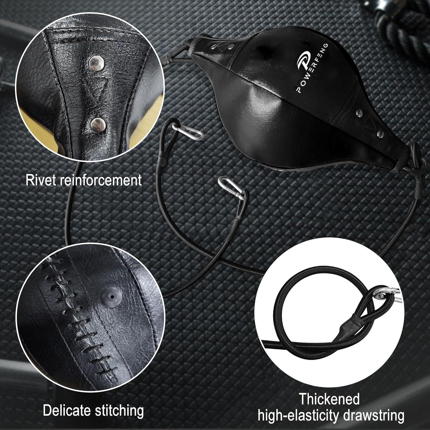 Bolsa de Boxeo de Velocidad Doble Cabeza Powerfeng PVC