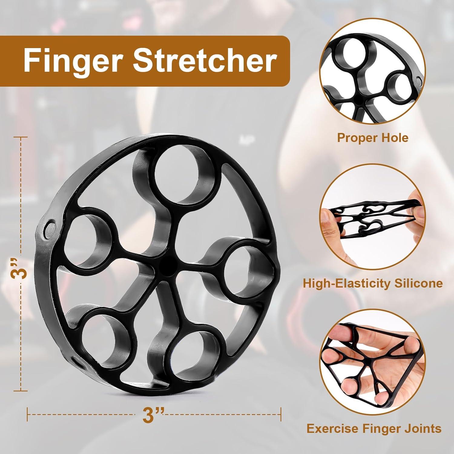 Entrenador de Fuerza de Agarre BLEUM CADE, Kit 5 Dispositivos Ajustables