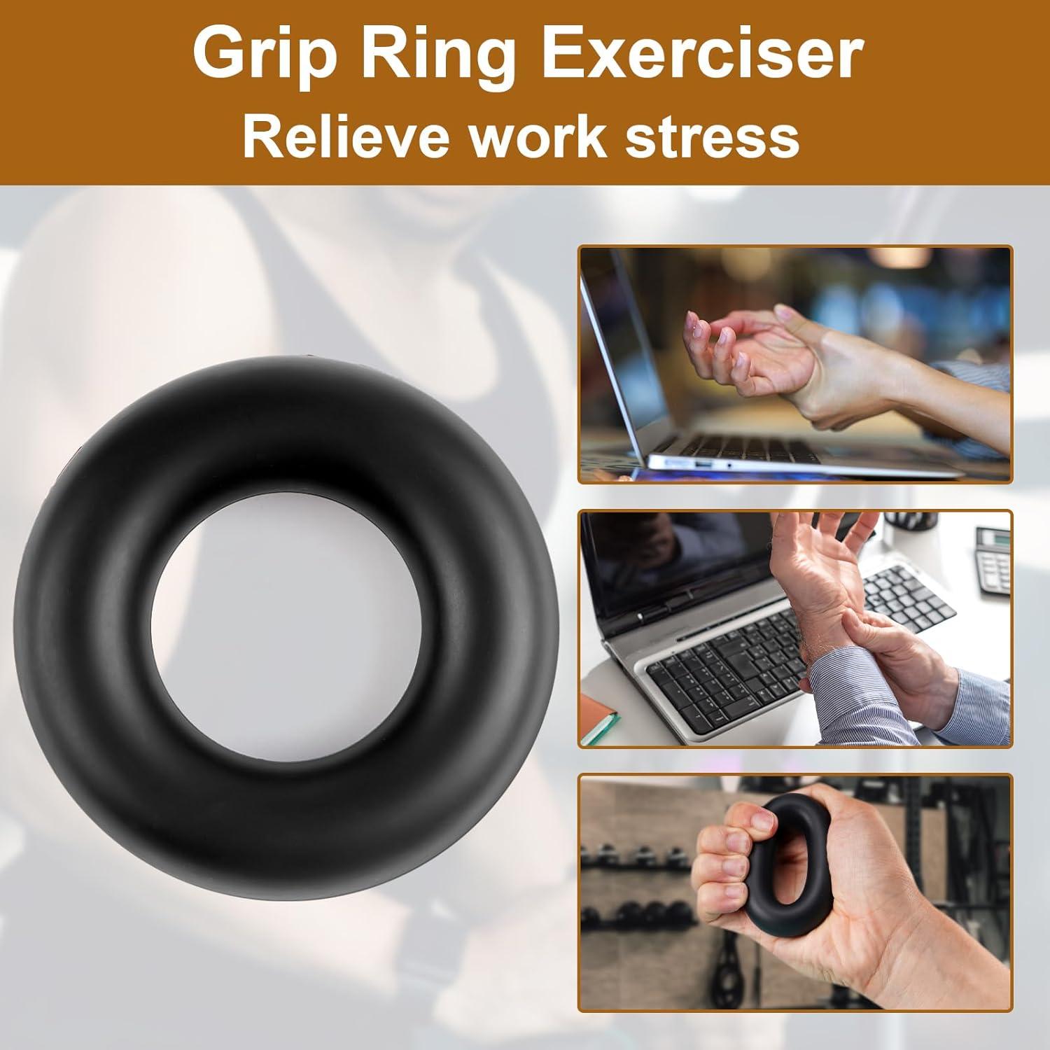 Entrenador de Fuerza de Agarre BLEUM CADE, Kit 5 Dispositivos Ajustables