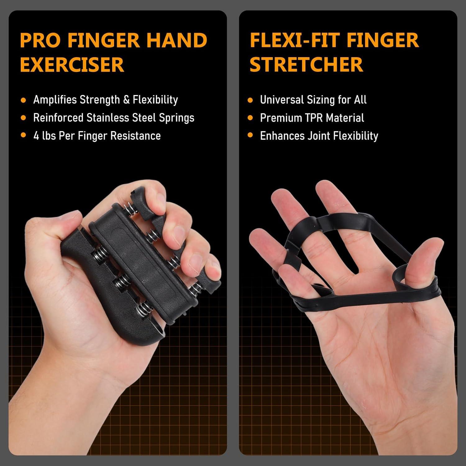 Fortalecedor de Agarre JKSHMYT Ajustable 10kg-100kg con Conteo