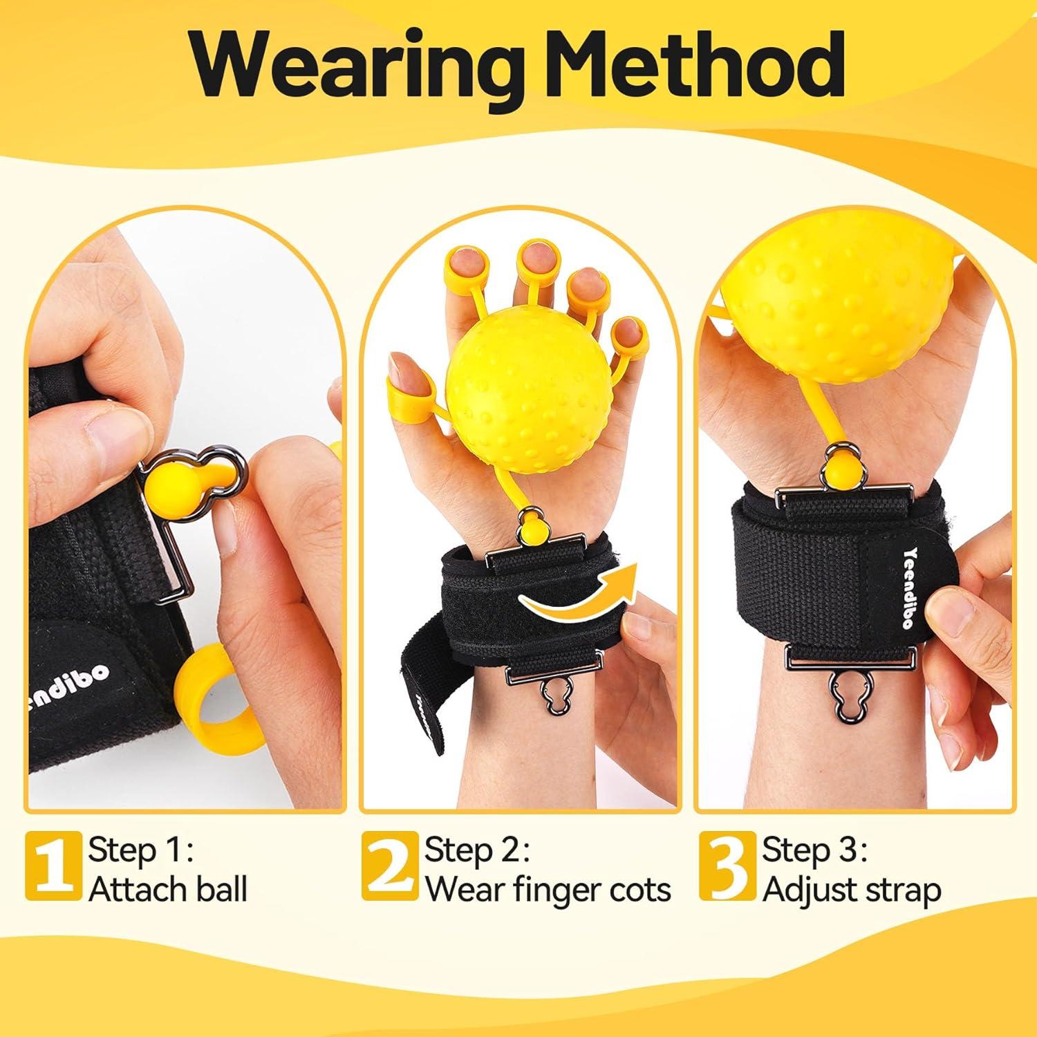 Entrenador de Fuerza de Agarre Yeendibo - Rehabilitación Mano