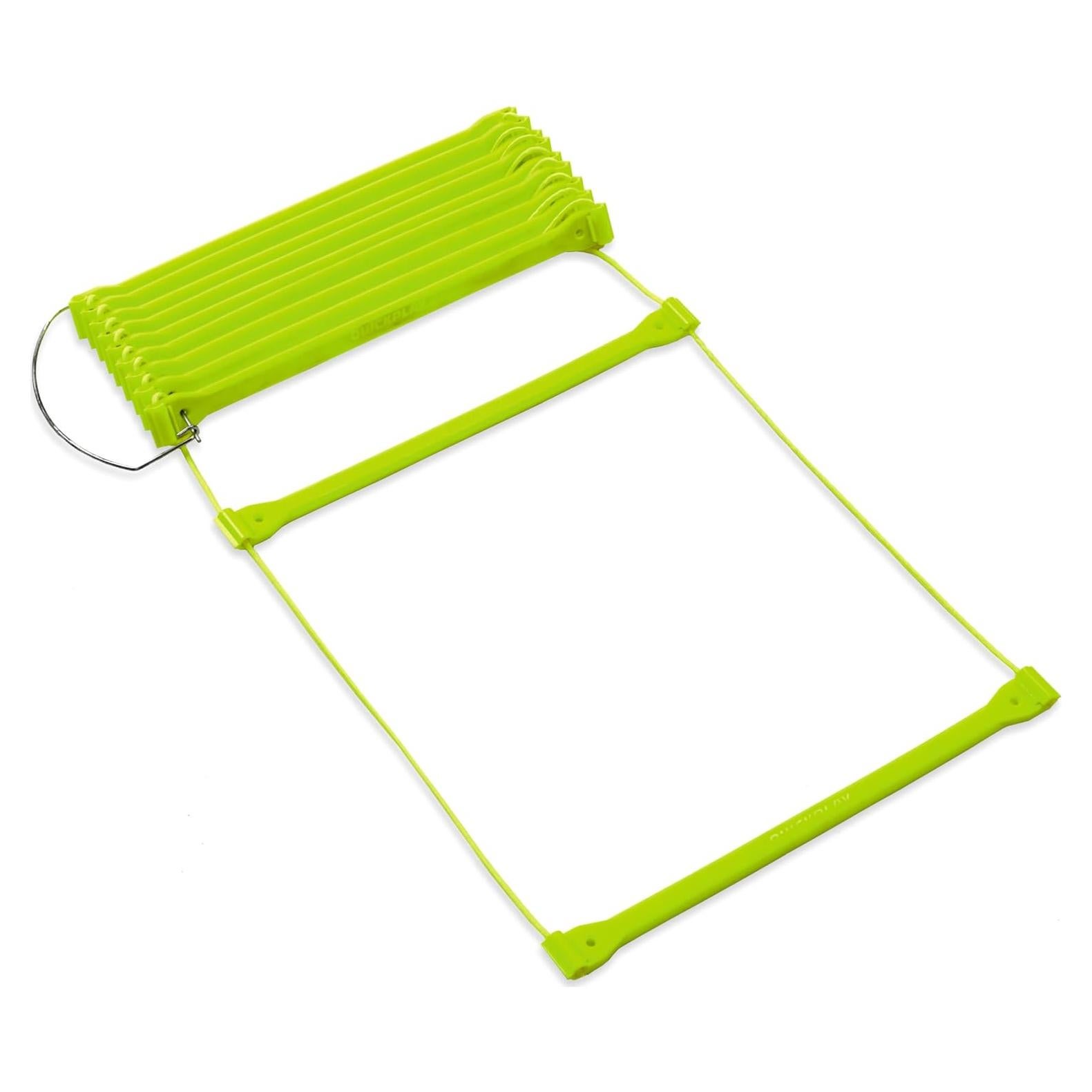 Escalera de Agilidad QuickPlay PRO Ajustable 11 Peldaños Neón