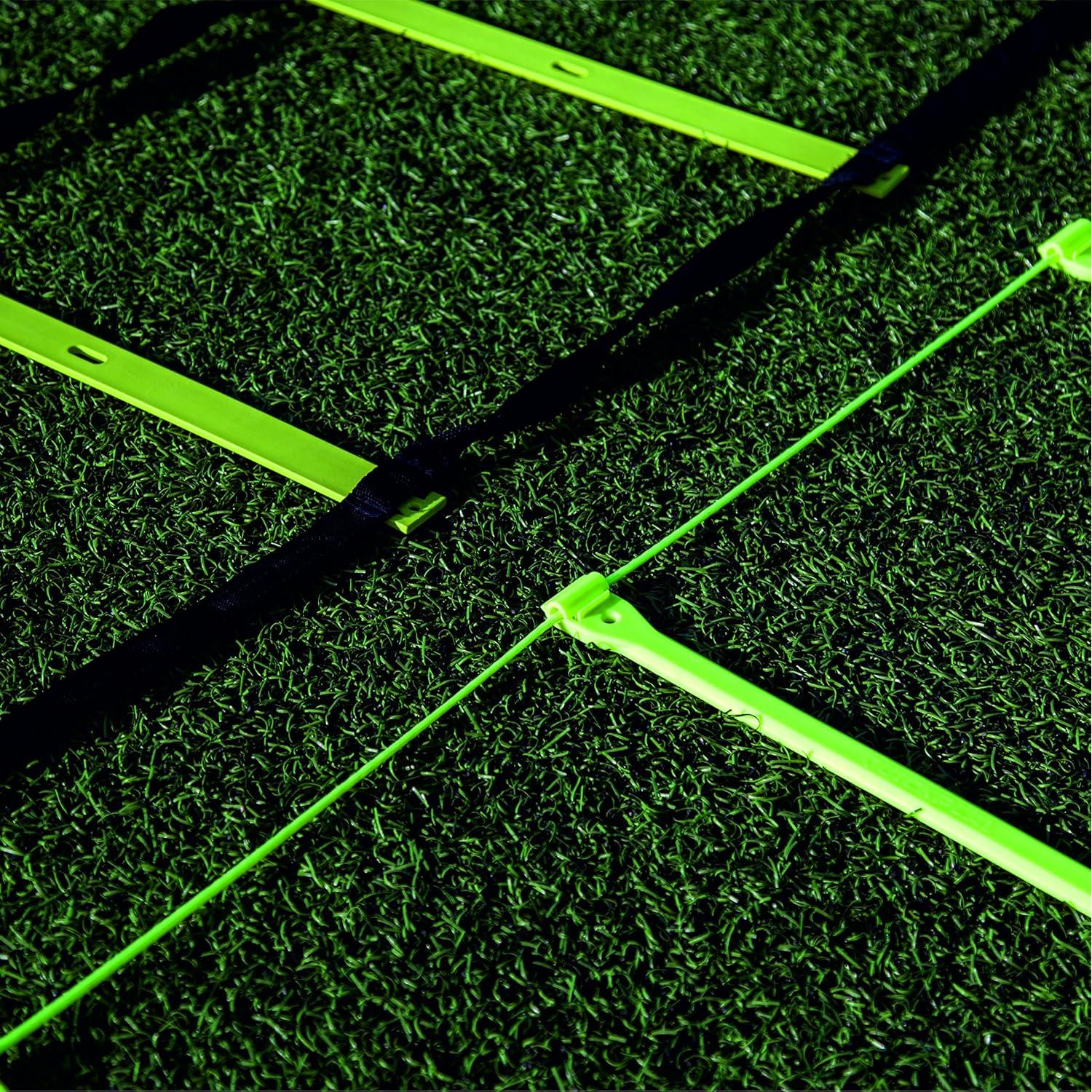 Escalera de Agilidad QuickPlay PRO Ajustable 11 Peldaños Neón