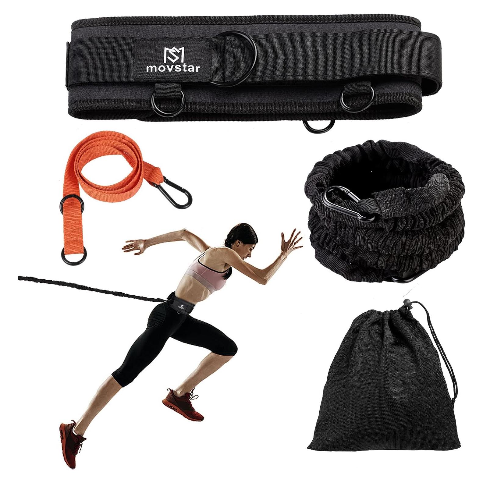 Banda de Bungee de Resistencia Pseudois MOVSTAR - Entrenamiento de Velocidad y Agilidad