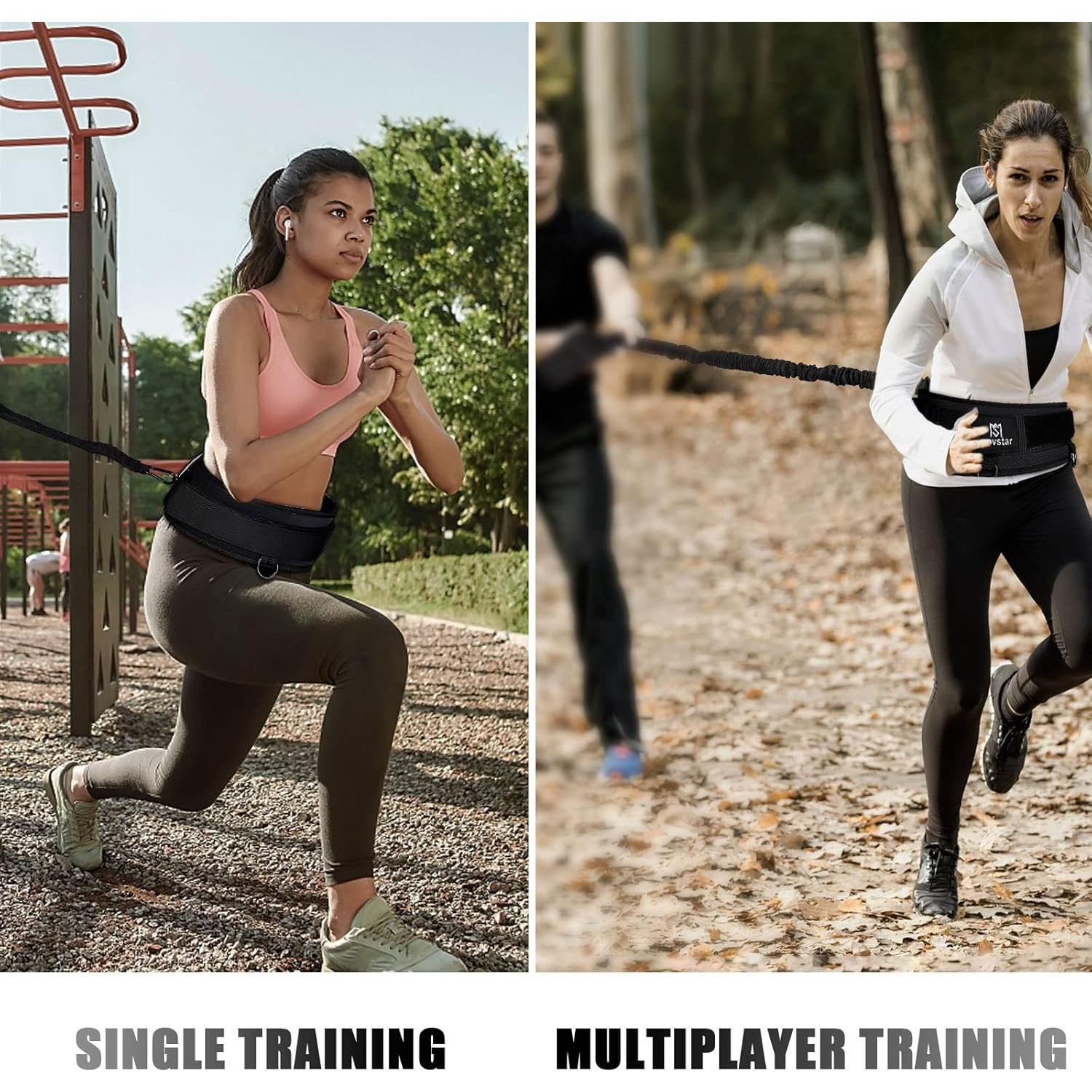 Banda de Bungee de Resistencia Pseudois MOVSTAR - Entrenamiento de Velocidad y Agilidad