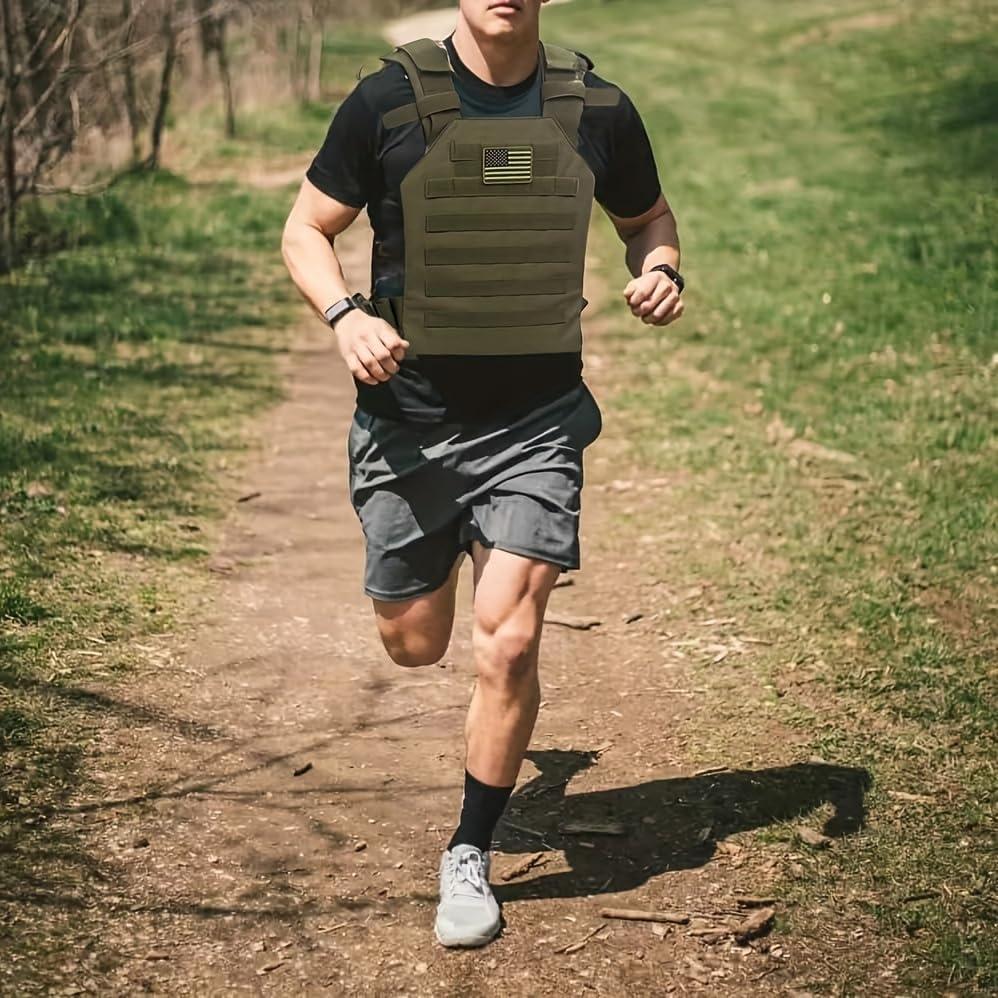 Chaleco de Pesas Ajustable Hannibal Outdoor TV-AG Verde Militar