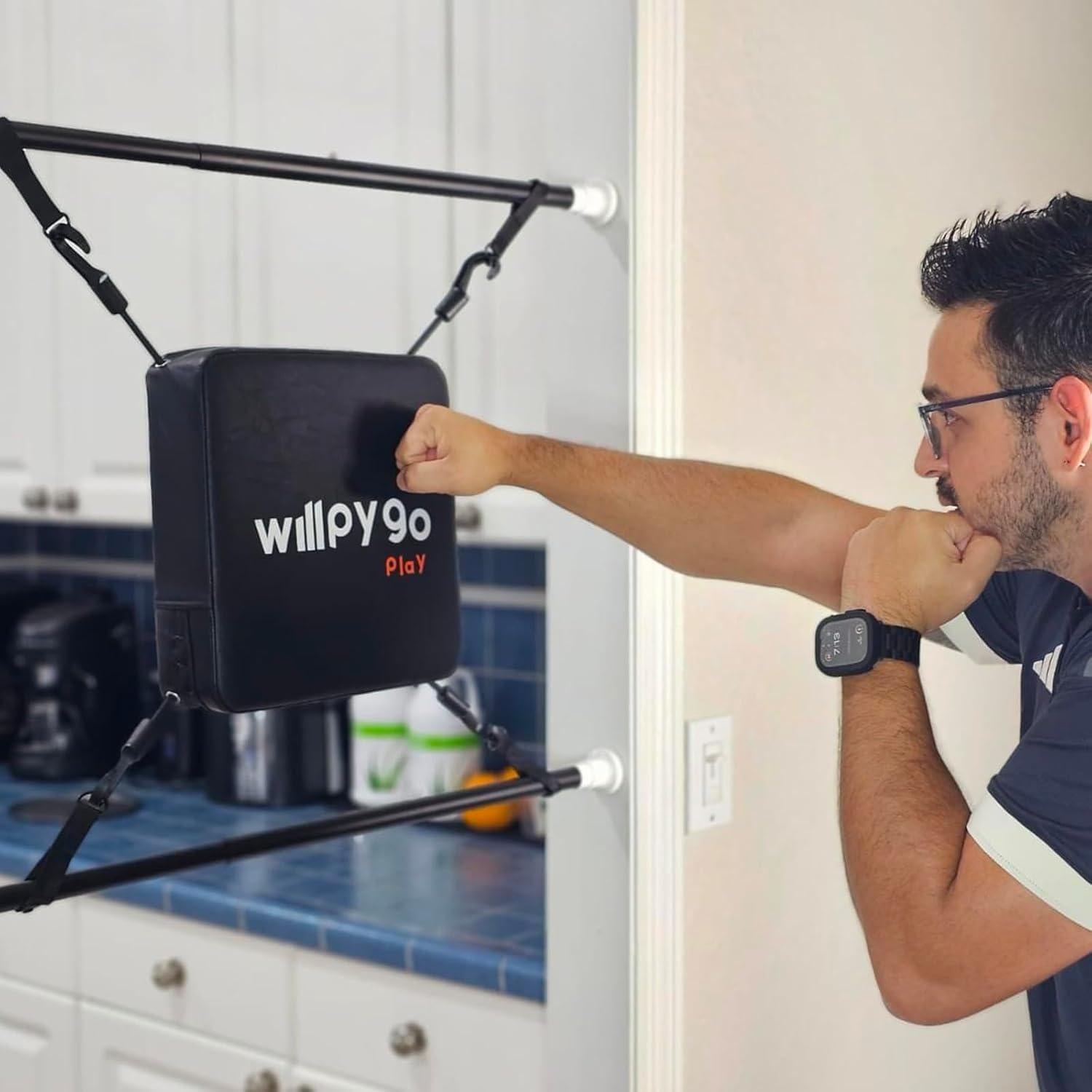 Bolsa de Boxeo Mini Portátil willpygo 66-91 cm Negro