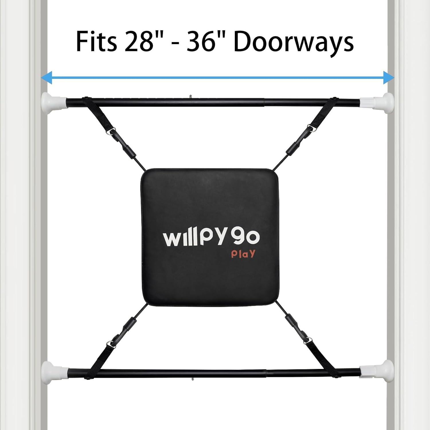 Bolsa de Boxeo Mini Portátil willpygo 66-91 cm Negro