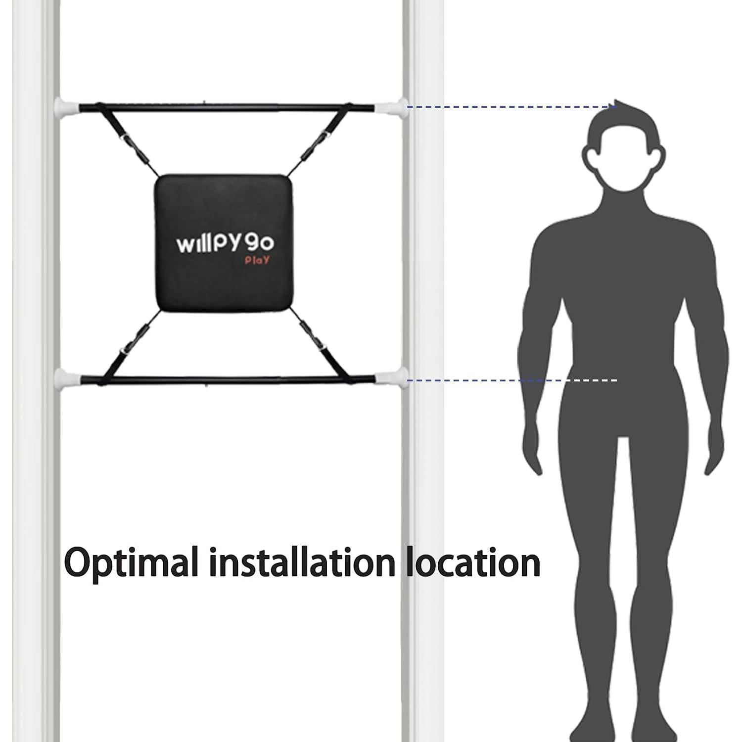 Bolsa de Boxeo Mini Portátil willpygo 66-91 cm Negro