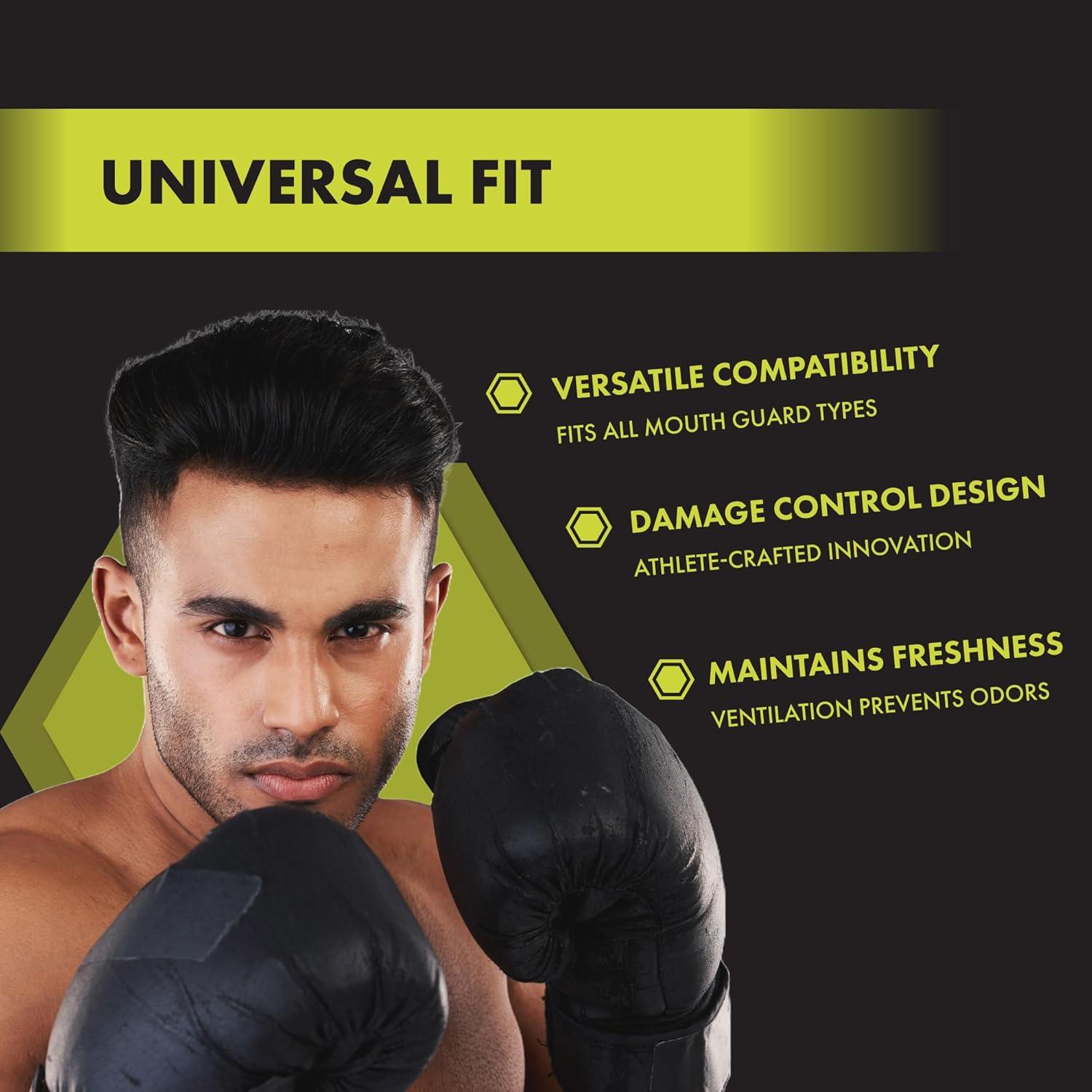 Funda para Protector Bucal Damage Control - Carcasa Dura 2MM