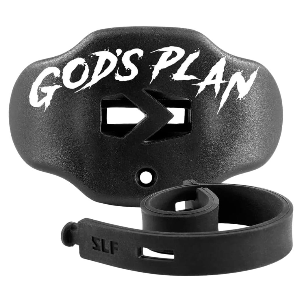 Protector Bucal Deportivo SLEEFS - Juvenil Negro Sin Hervir