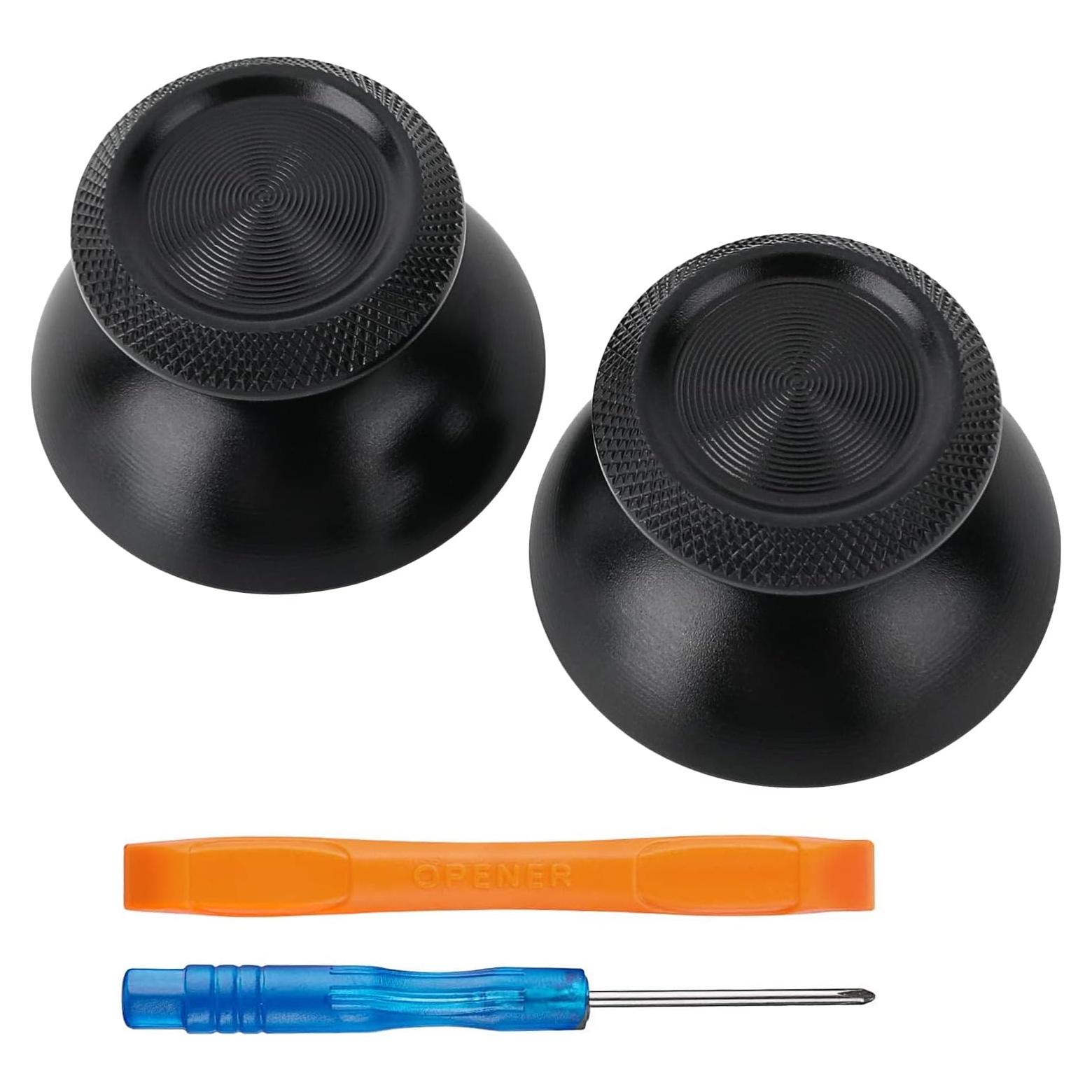 Kit Thumbsticks Metal TOMSIN para Controlador PS5 - Negro