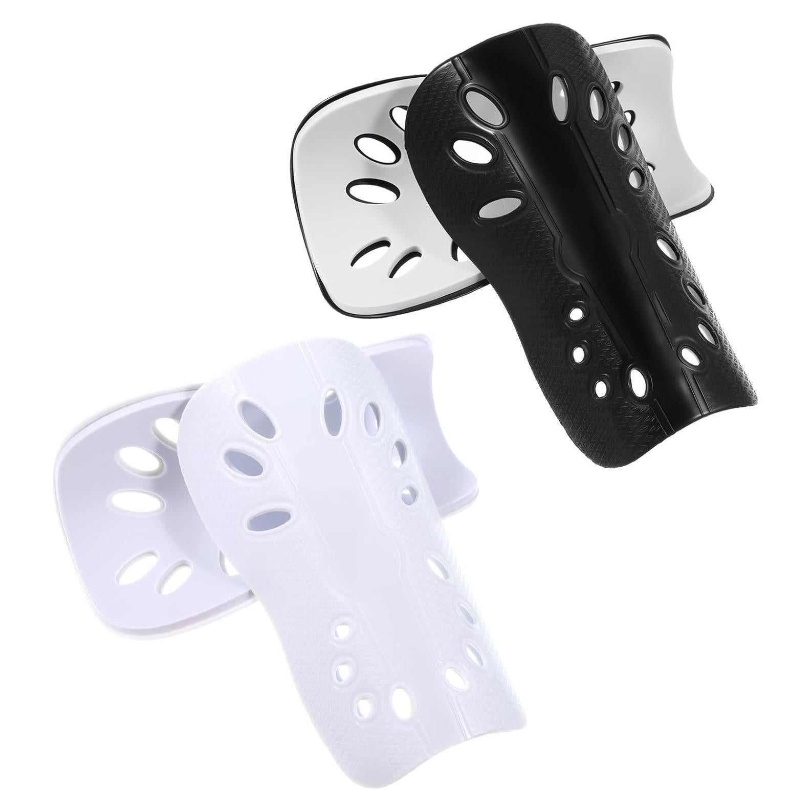 Espinilleras de Fútbol QfwdfcTrenz Transpirables Adultos 2 Pares