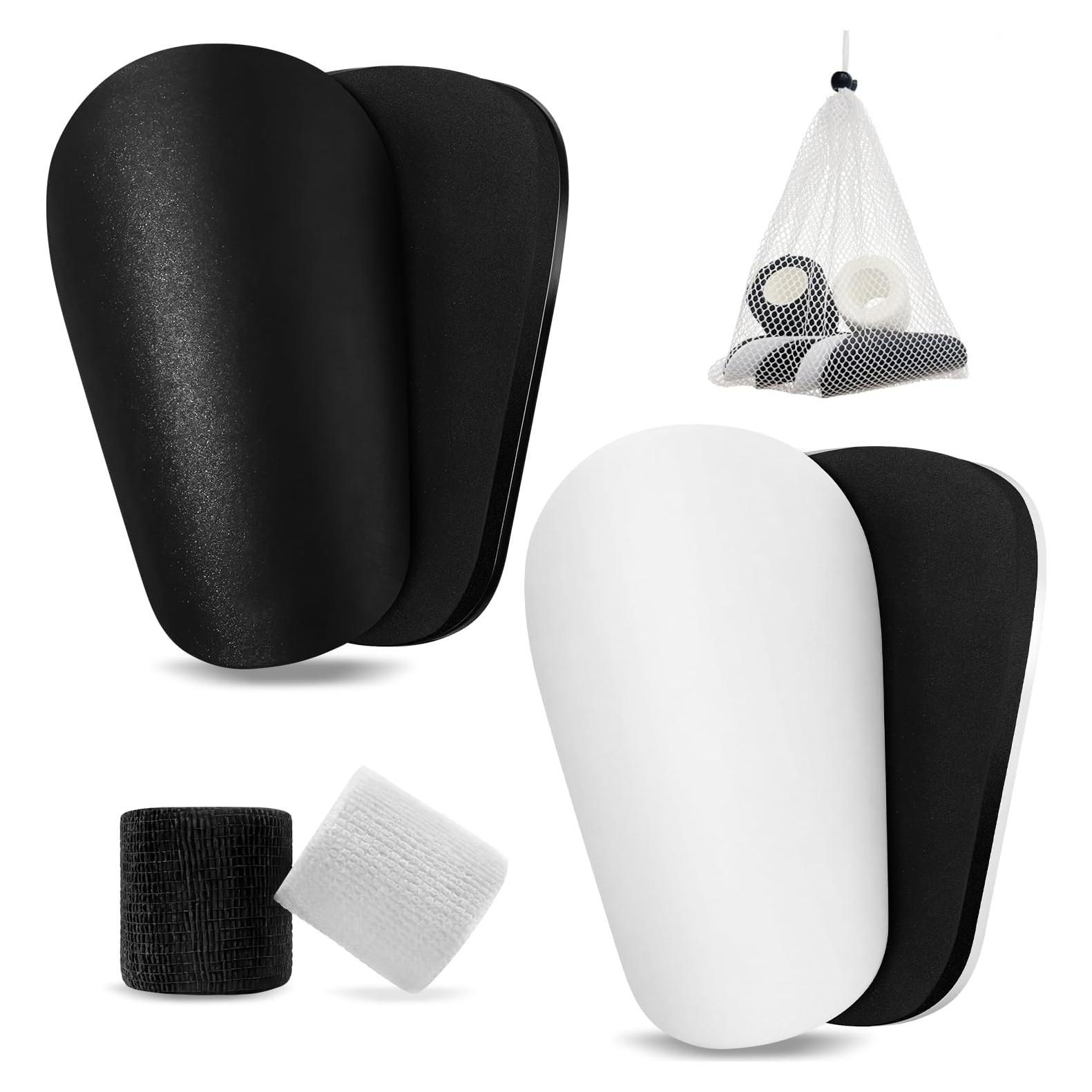 Mini Espinilleras de Fútbol EQUNROY - 2 Pares 9.9x6.1 cm