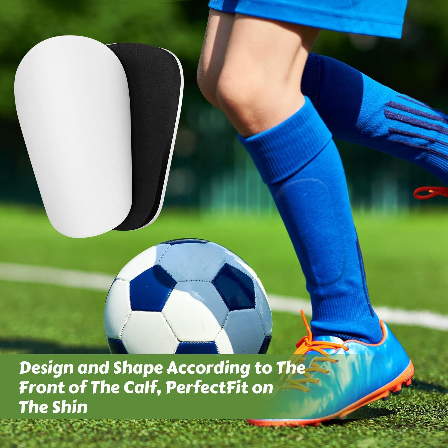 Mini Espinilleras de Fútbol EQUNROY - 2 Pares 9.9x6.1 cm