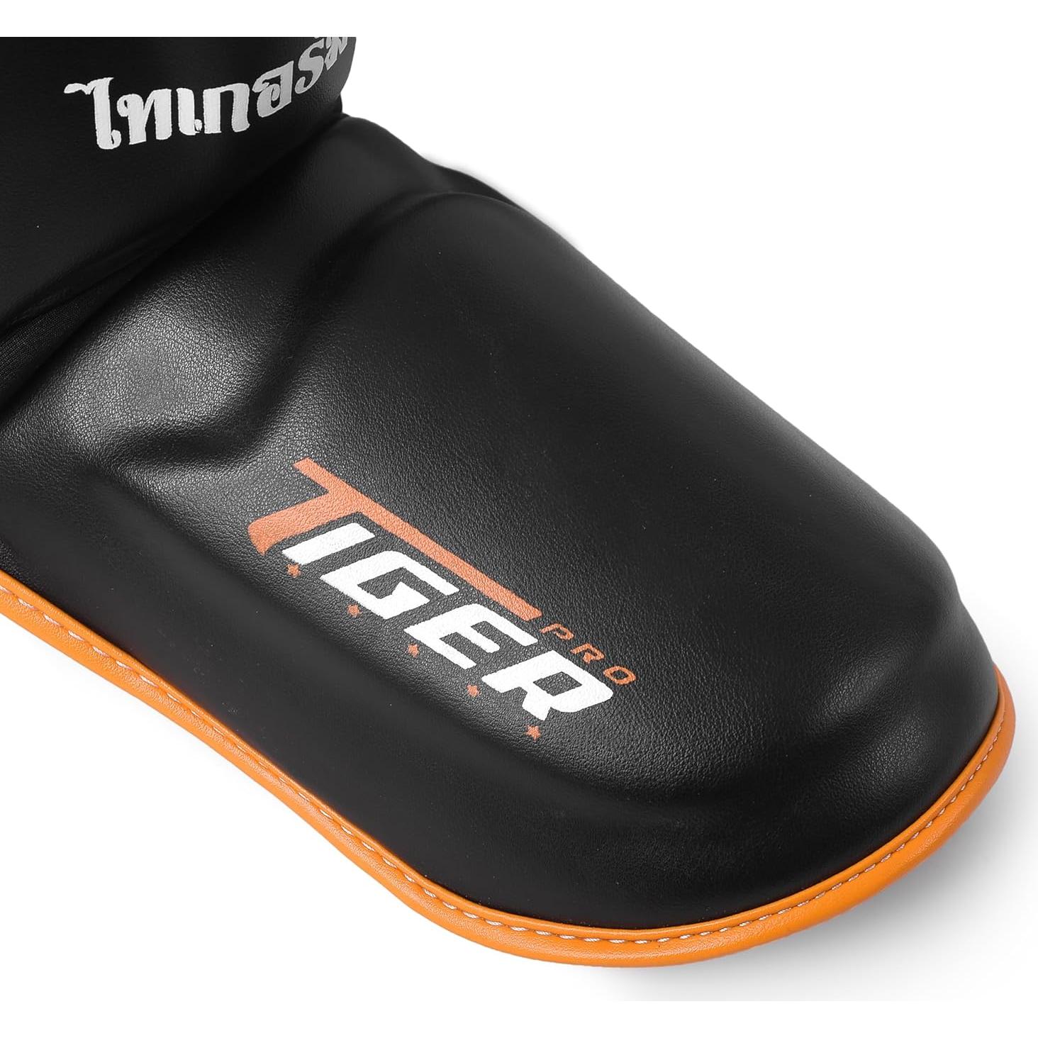 Protectores de Espinillas Tiger Pro MMA Muay Thai Unisex Mediano