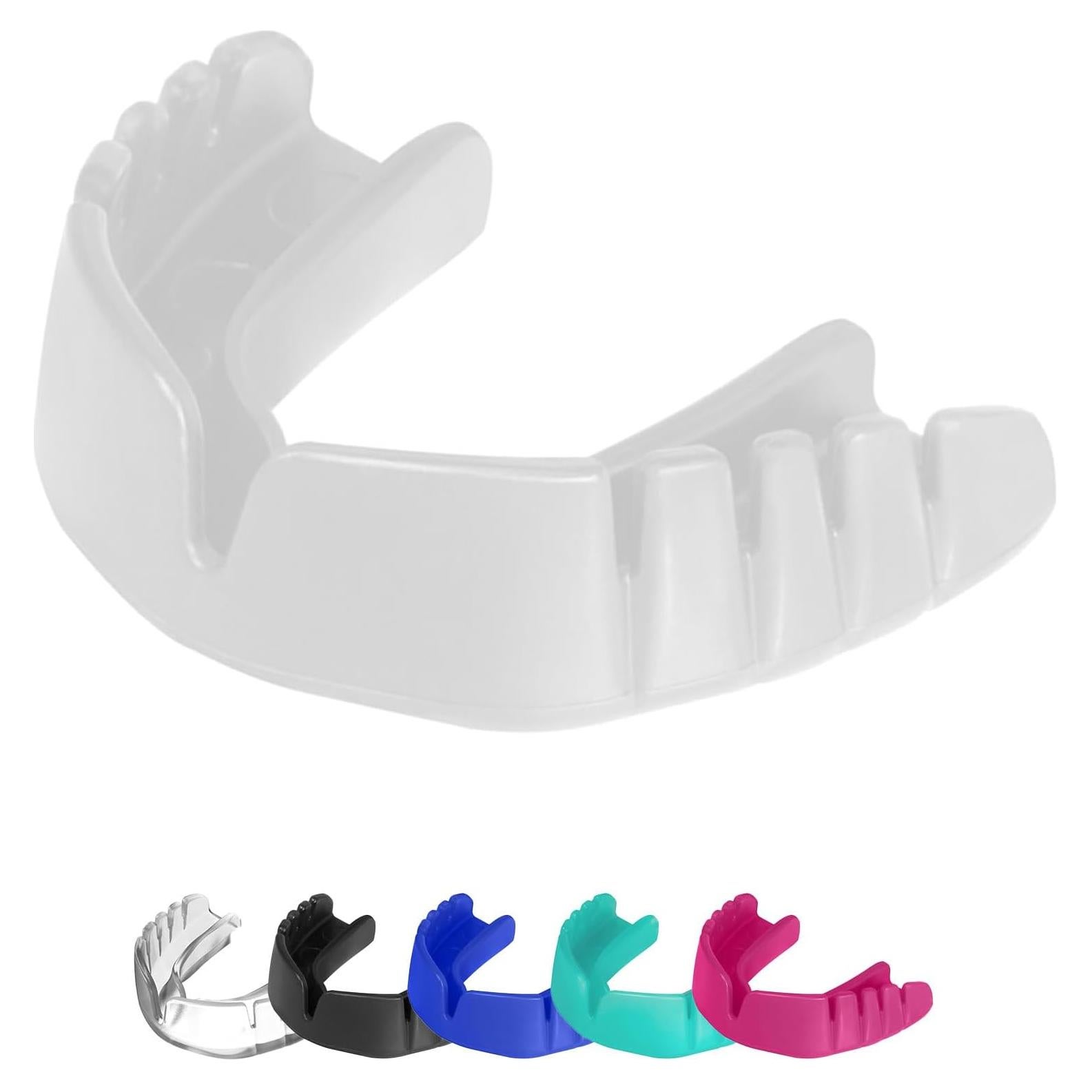 Protector Bucal OPRO Snap-Fit Juvenil Blanco - MMA, Boxeo, Rugby