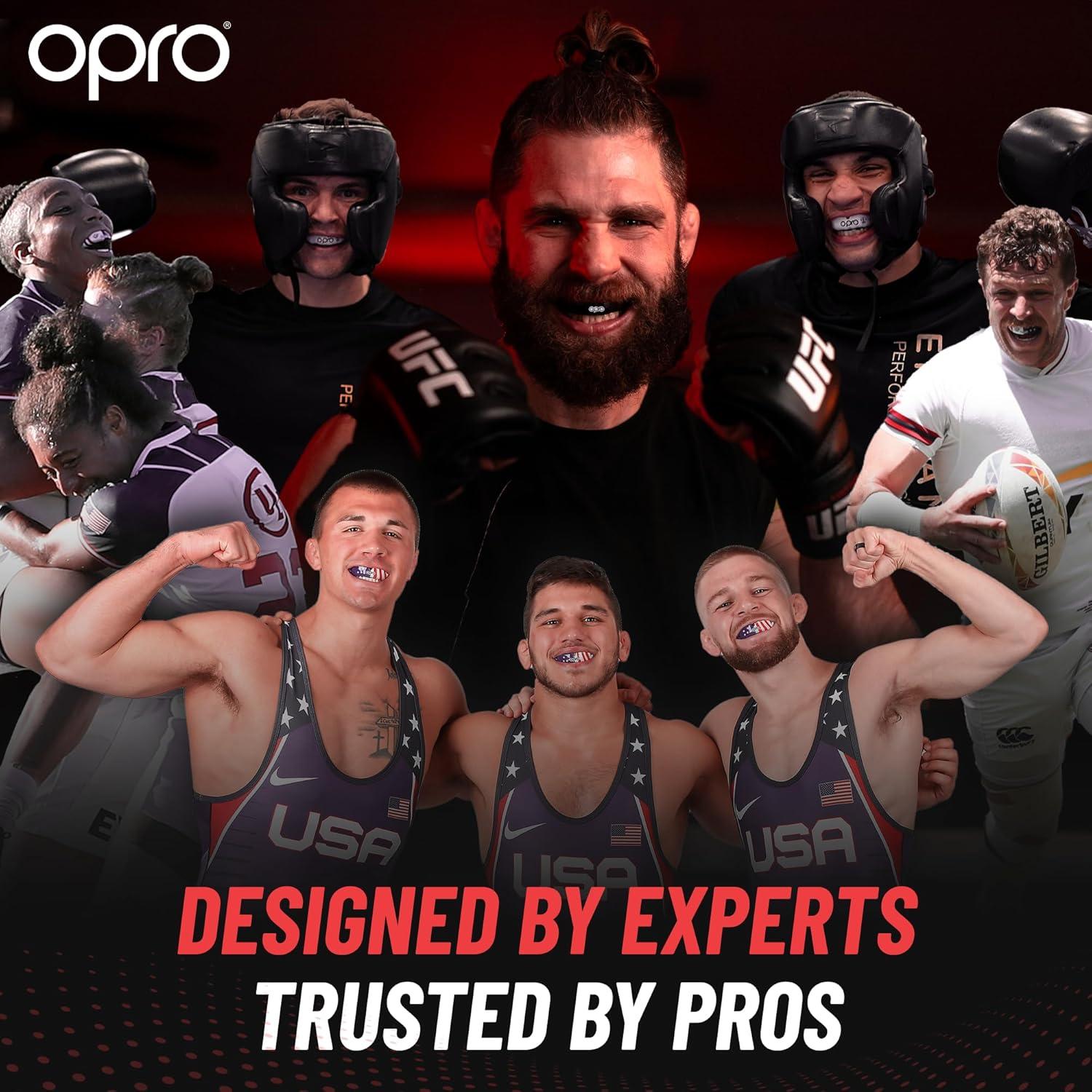 Protector Bucal OPRO Snap-Fit Juvenil Blanco - MMA, Boxeo, Rugby