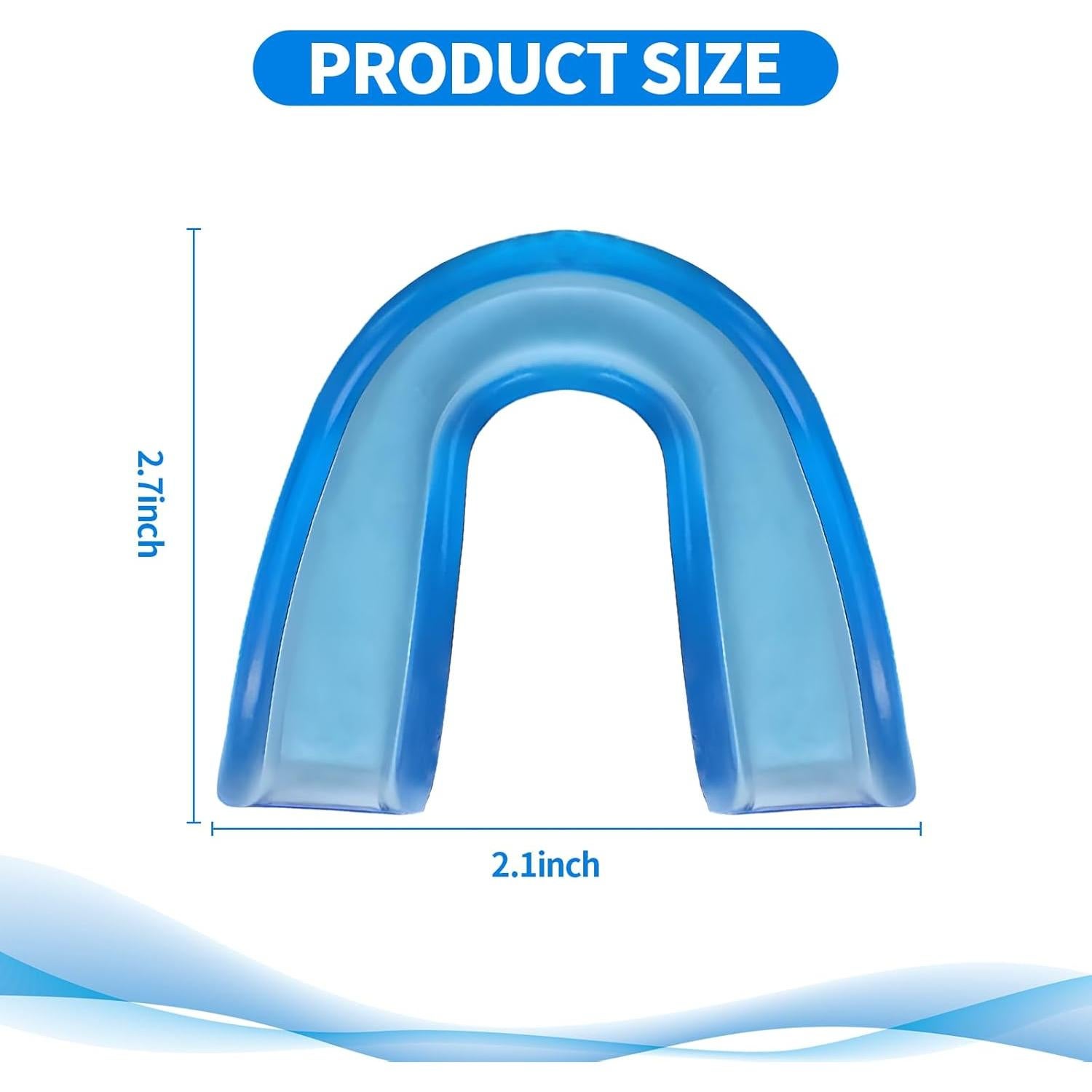 Protectores Bucales Deportivos Creztail 8PCS Multicolores